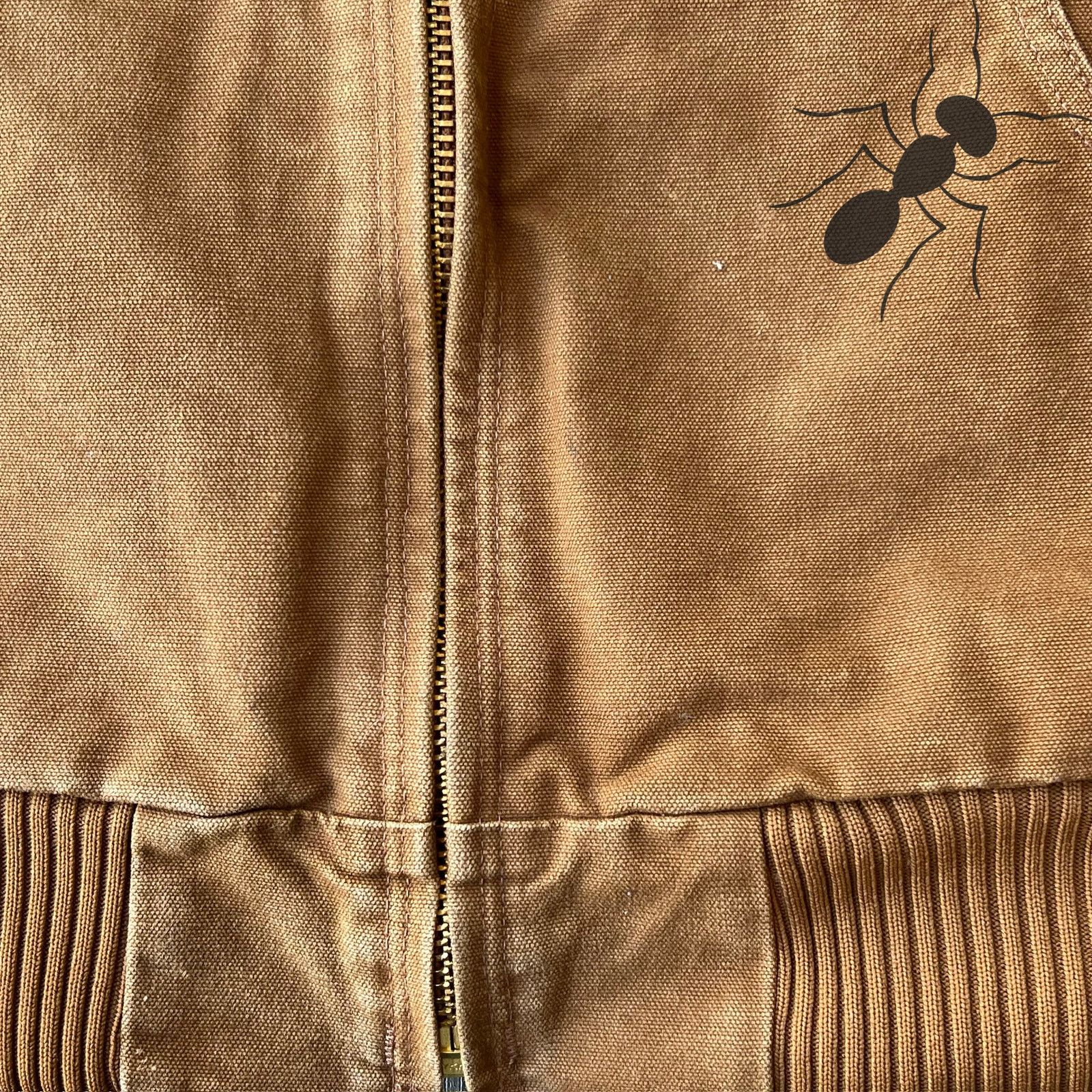 Carhartt × Vintage Carhartt J130 BRN brown hooded work wear jacket Size US XXL / EU 58 / 5 - 3 Thumbnail