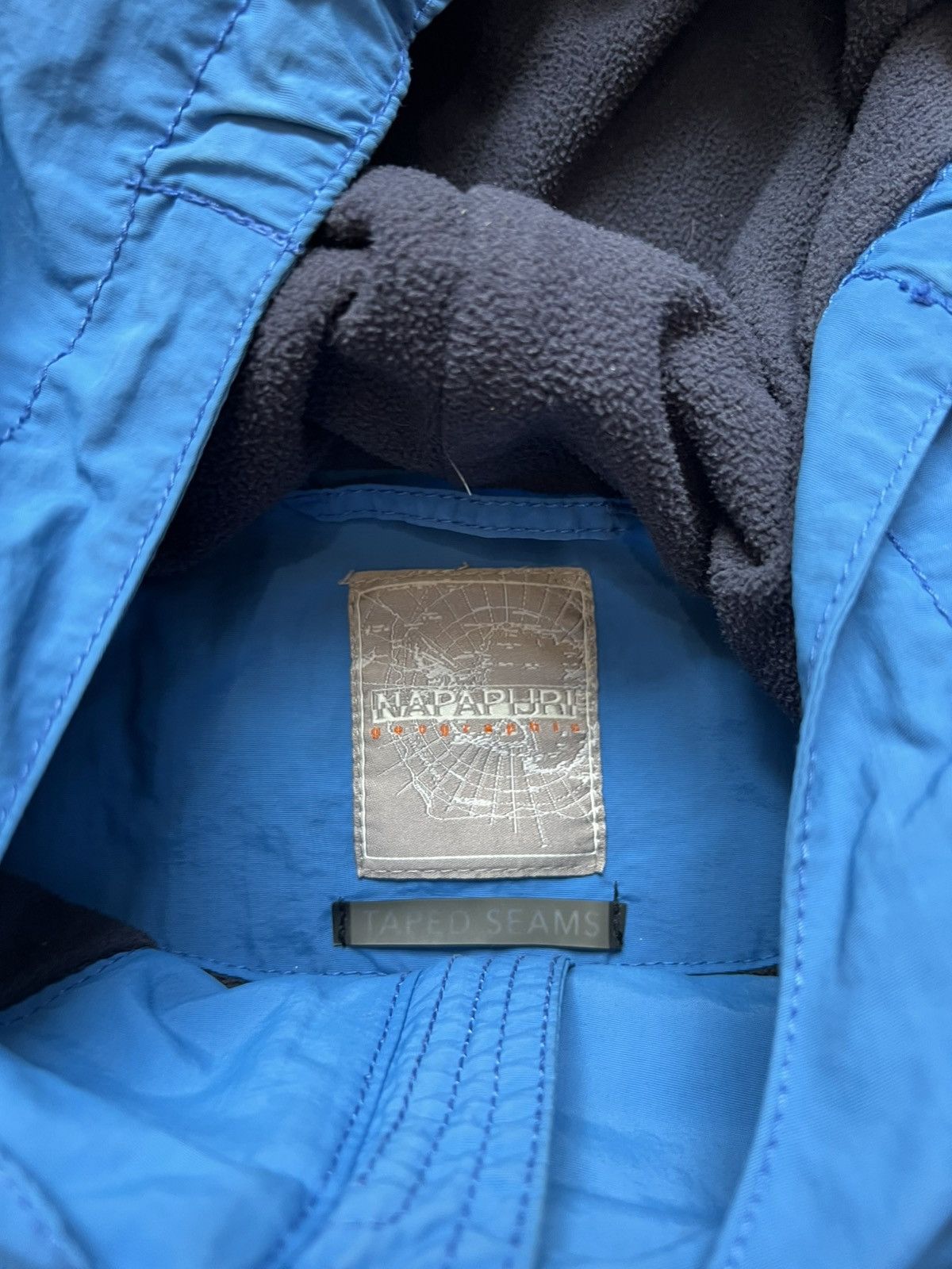 Napapijri Vintage Napapijri Skidoo Anorak Jacket Blue Size US XS / EU 42 / 0 - 4 Thumbnail