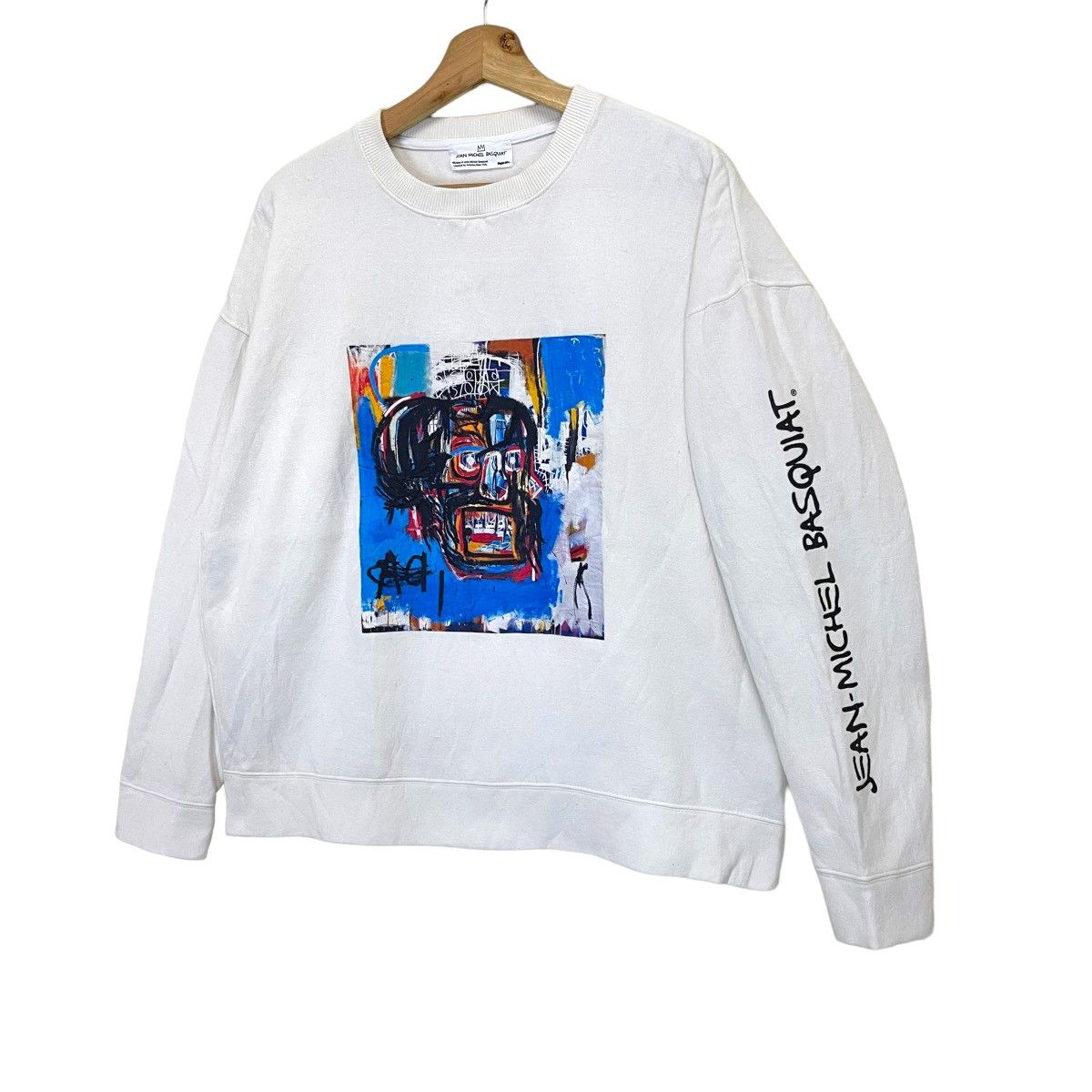Jean-Michel Basquiat Jean Michel Basquiat Big Logo Crewneck Sweatshirt Size US M / EU 48-50 / 2 - 3 Thumbnail
