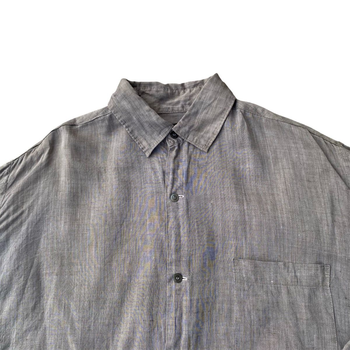 Yohji Yamamoto ‼️LAST DROP‼️Y’s For Men Yohji Yamamoto Linen Oversized Shirt Size US L / EU 52-54 / 3 - 4 Thumbnail