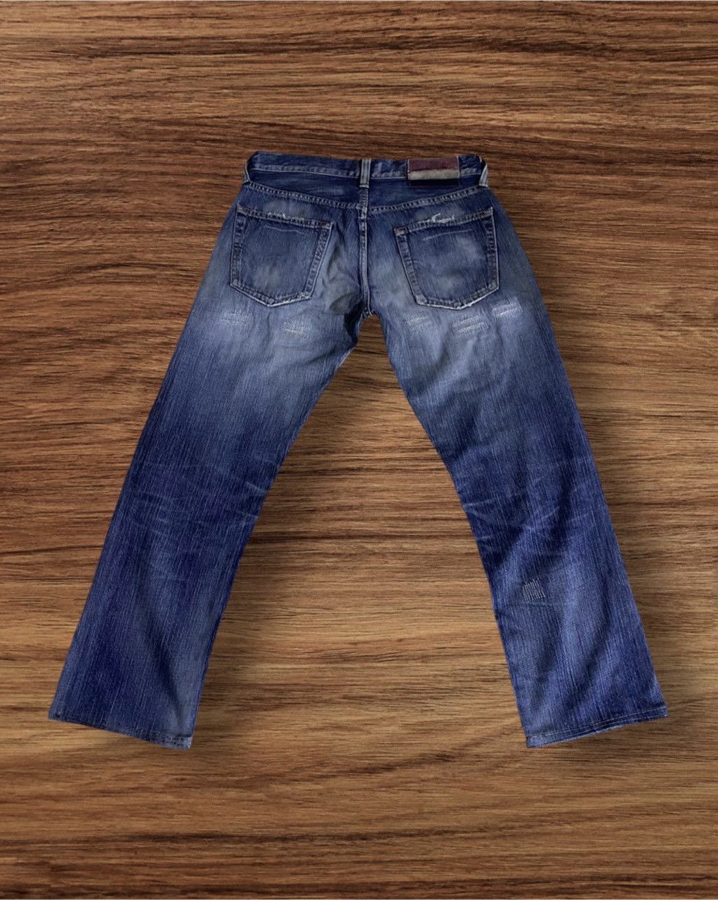 Edwin Vintage Edwin Distressed Denim Size US 33 - 2 Thumbnail