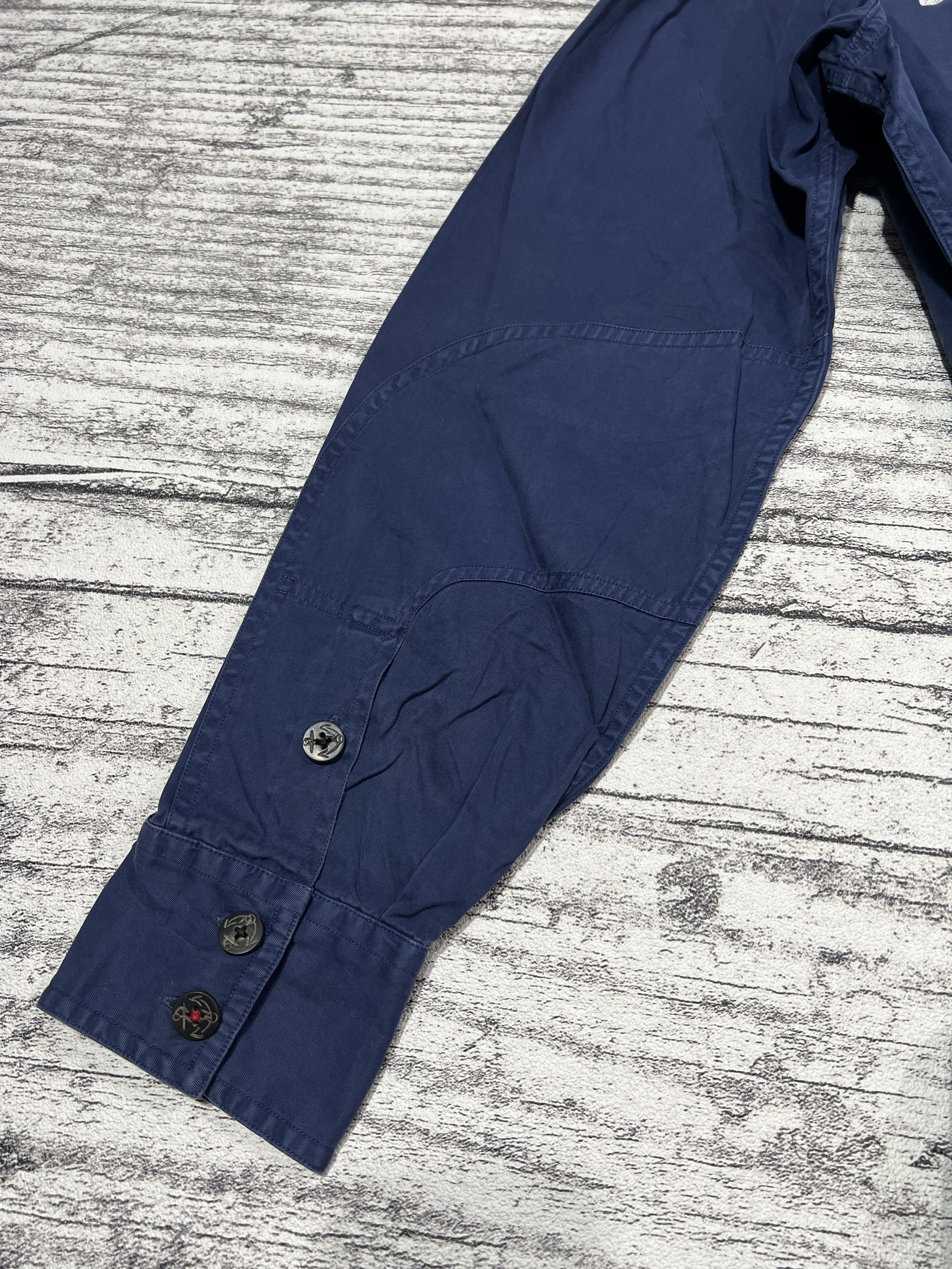 Polo Ralph Lauren 2000s Polo Ralph Lauren Rrl Cloud Buster Work Shirt y2k Size US L / EU 52-54 / 3 - 5 Thumbnail