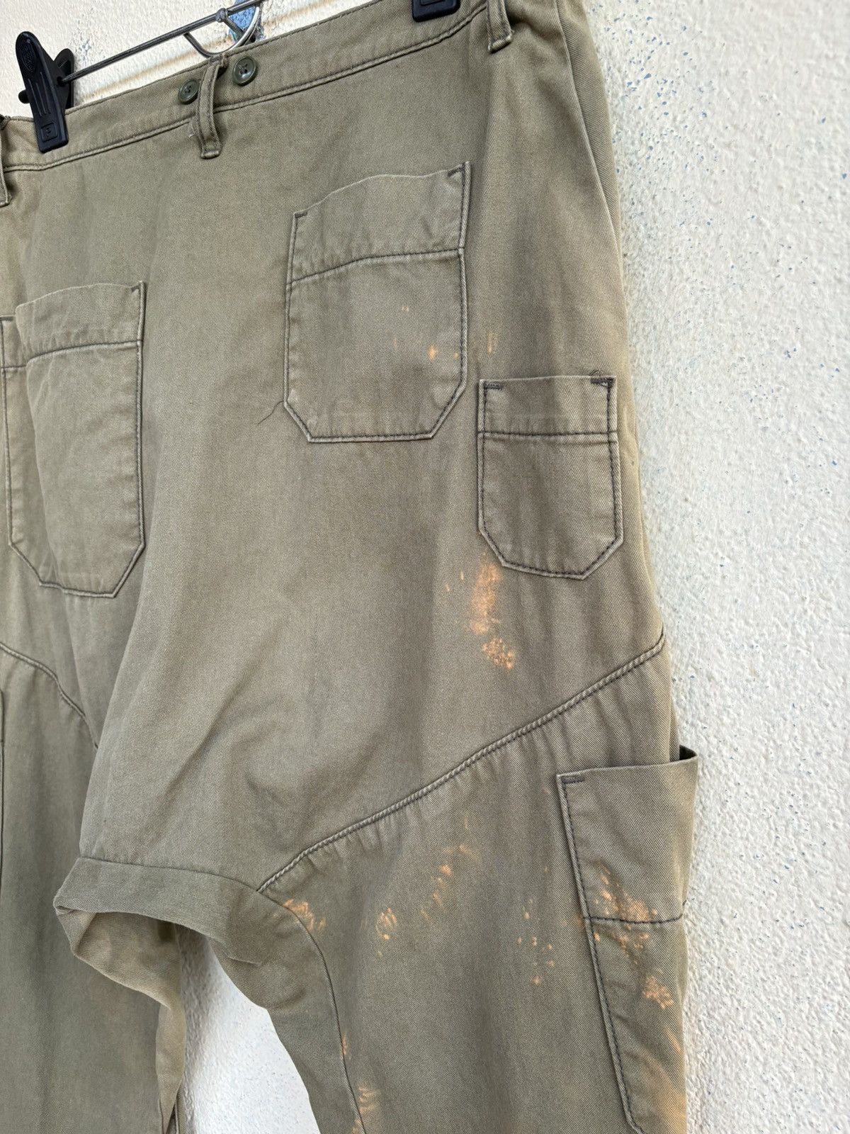 Issey Miyake × Ne-Net × Seditionaries Multi Pockets Discolouring Pant Size US 31 - 9 Thumbnail