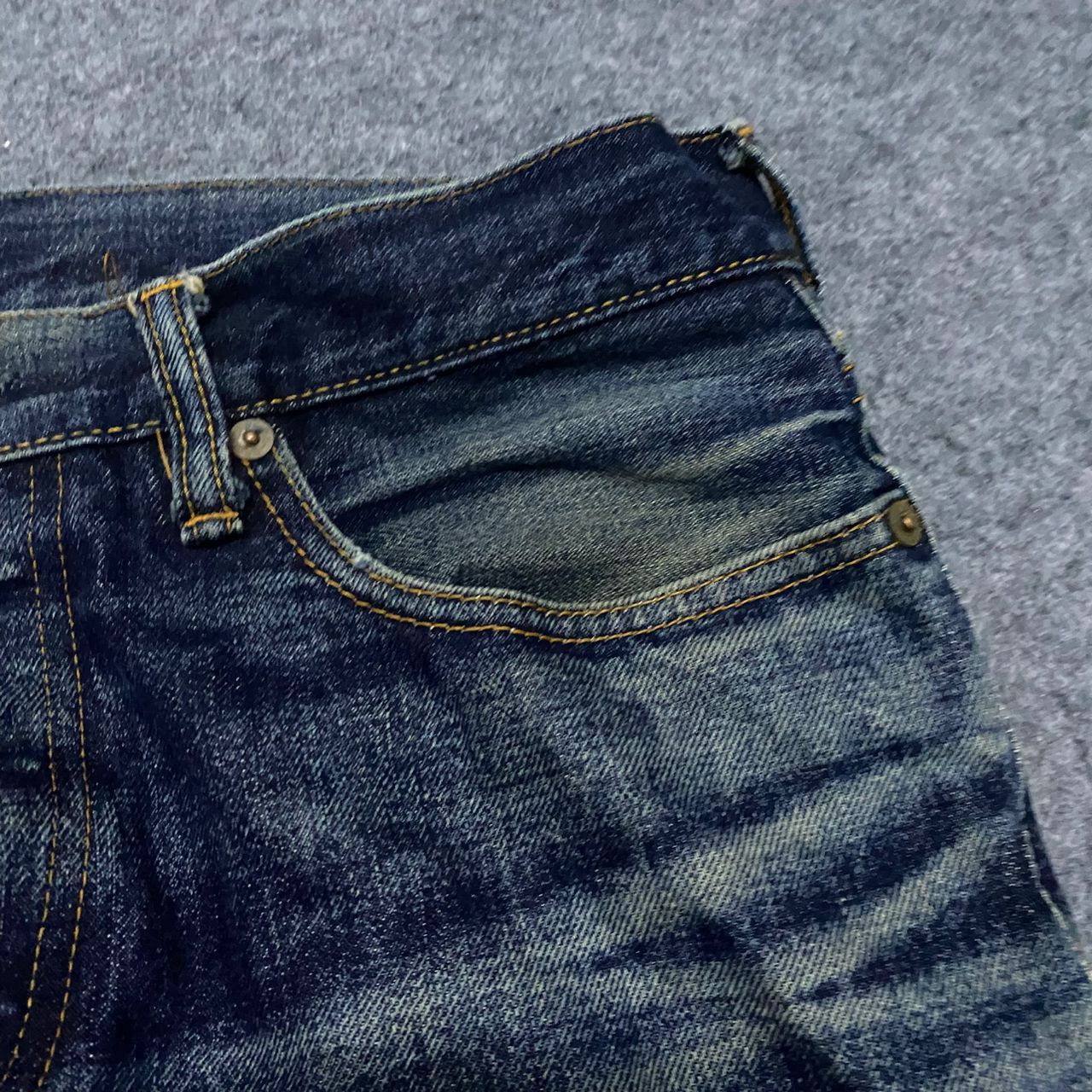 Japanese Brand 💥Rare💥Vintage Studio D Artisan Selvedge Distressed Denim Size US 33 - 10 Thumbnail