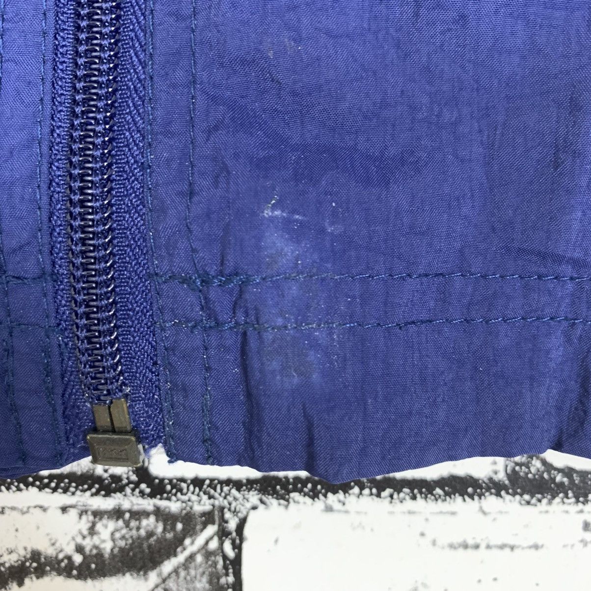 Nike × Vintage Vintage 90s Nike Swoosh Small Logo Windbreaker Nike Zipper Size US XL / EU 56 / 4 - 6 Thumbnail