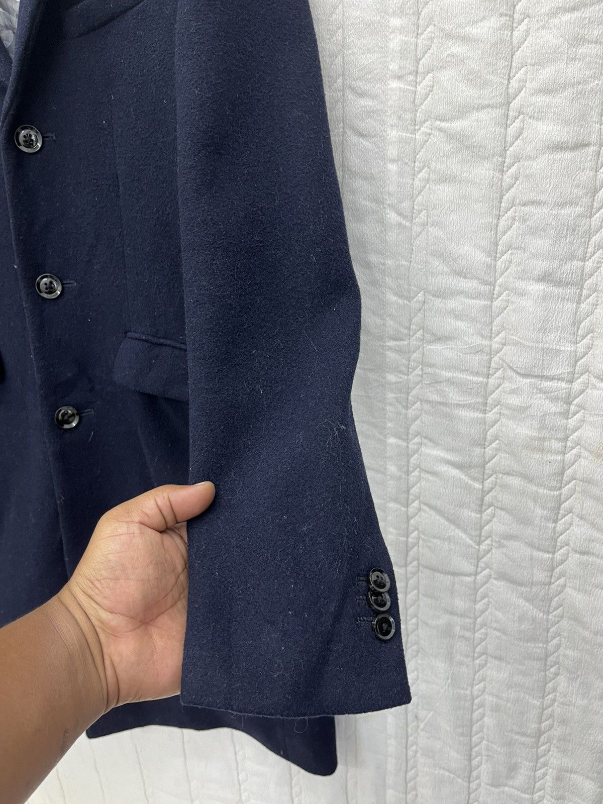 ABAHOUSE × Designer × Japanese Brand STEALS🔥ABAHOUSE WOOL LONG JACKET Size US S / EU 44-46 / 1 - 7 Thumbnail