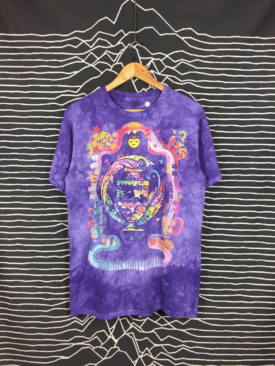 The Mountain × Vintage The Mountain The Zodiac Sign Aquarius Tie Dye Tee Size US M / EU 48-50 / 2 - 1 Thumbnail