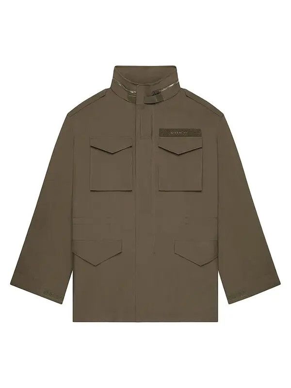 Givenchy o1w1db10325 M65 Parka in Olive Green Size US L / EU 52-54 / 3 - 4 Thumbnail