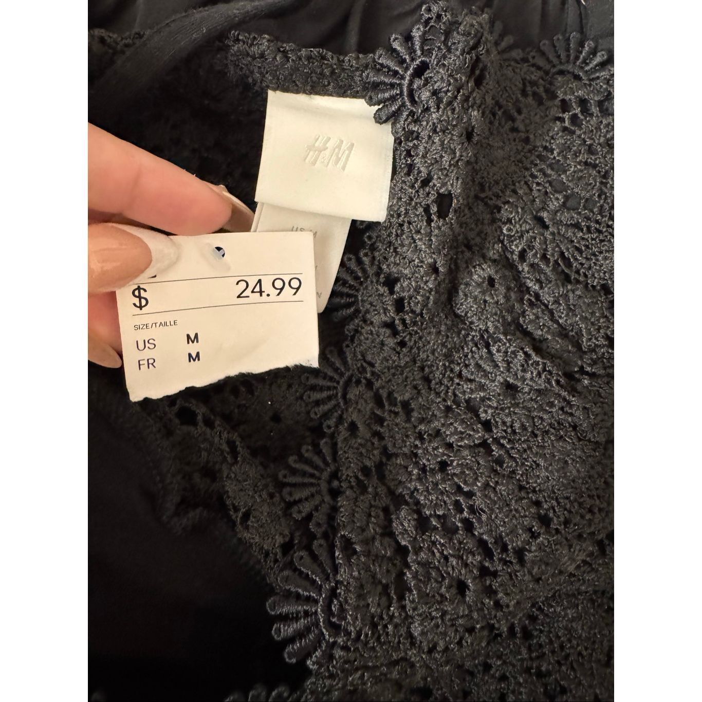 H&M H&M Black Lace Bodysuit Women’s Size M Size M / US 6-8 / IT 42-44 - 10 Thumbnail