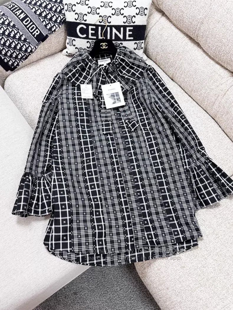 Chanel Chanel 23A handicraft series black and white color-blocked Size XS / US 0-2 / IT 36-38 - 3 Thumbnail