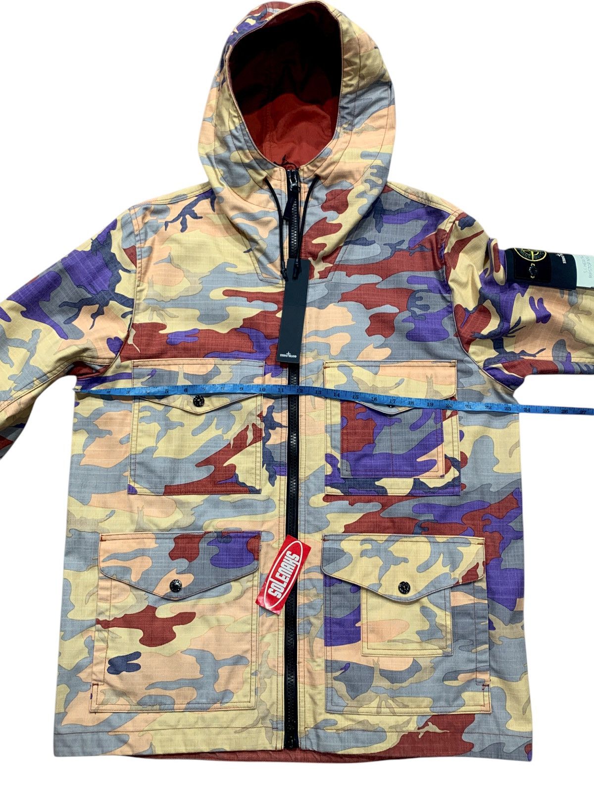 Stone Island Heritage camo ripstop nylon watro jacket Size US L / EU 52-54 / 3 - 8 Thumbnail