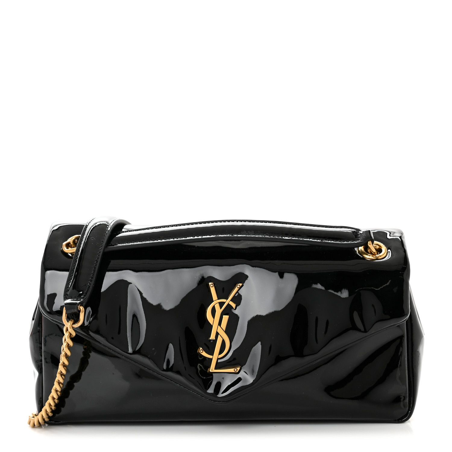 Saint Laurent Paris o1b1hav110425 Size: OS / Calypso Small Bag Patent Leather Size ONE SIZE - 1 Thumbnail