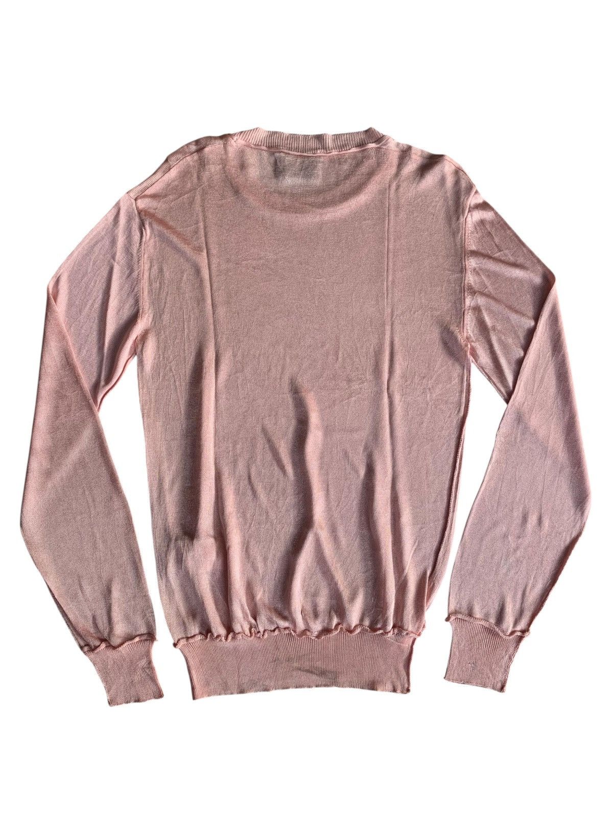 Dolce & Gabbana Dolce & Gabana Glitter Pink Knitwear Sweater Size US M / EU 48-50 / 2 - 2 Thumbnail