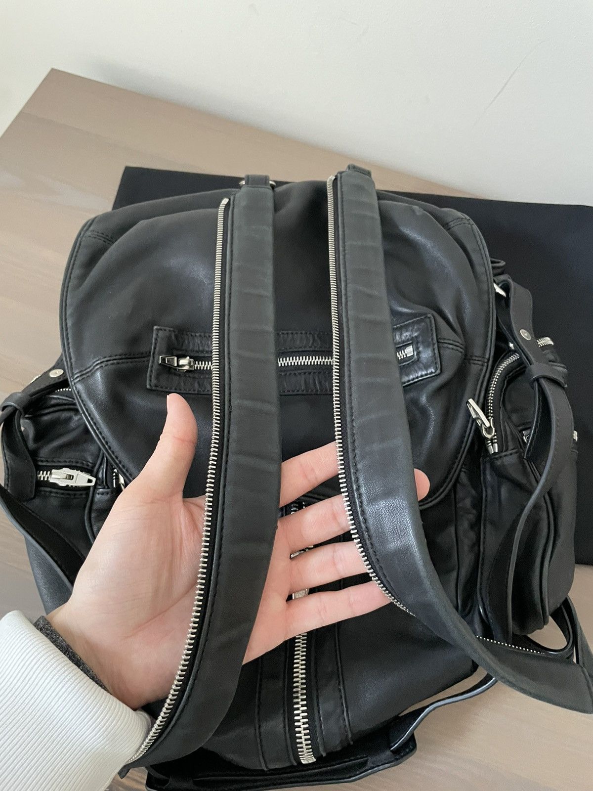 Alexander Wang Alexander Wang Marti convertiable backpack black leather Size ONE SIZE - 14 Thumbnail