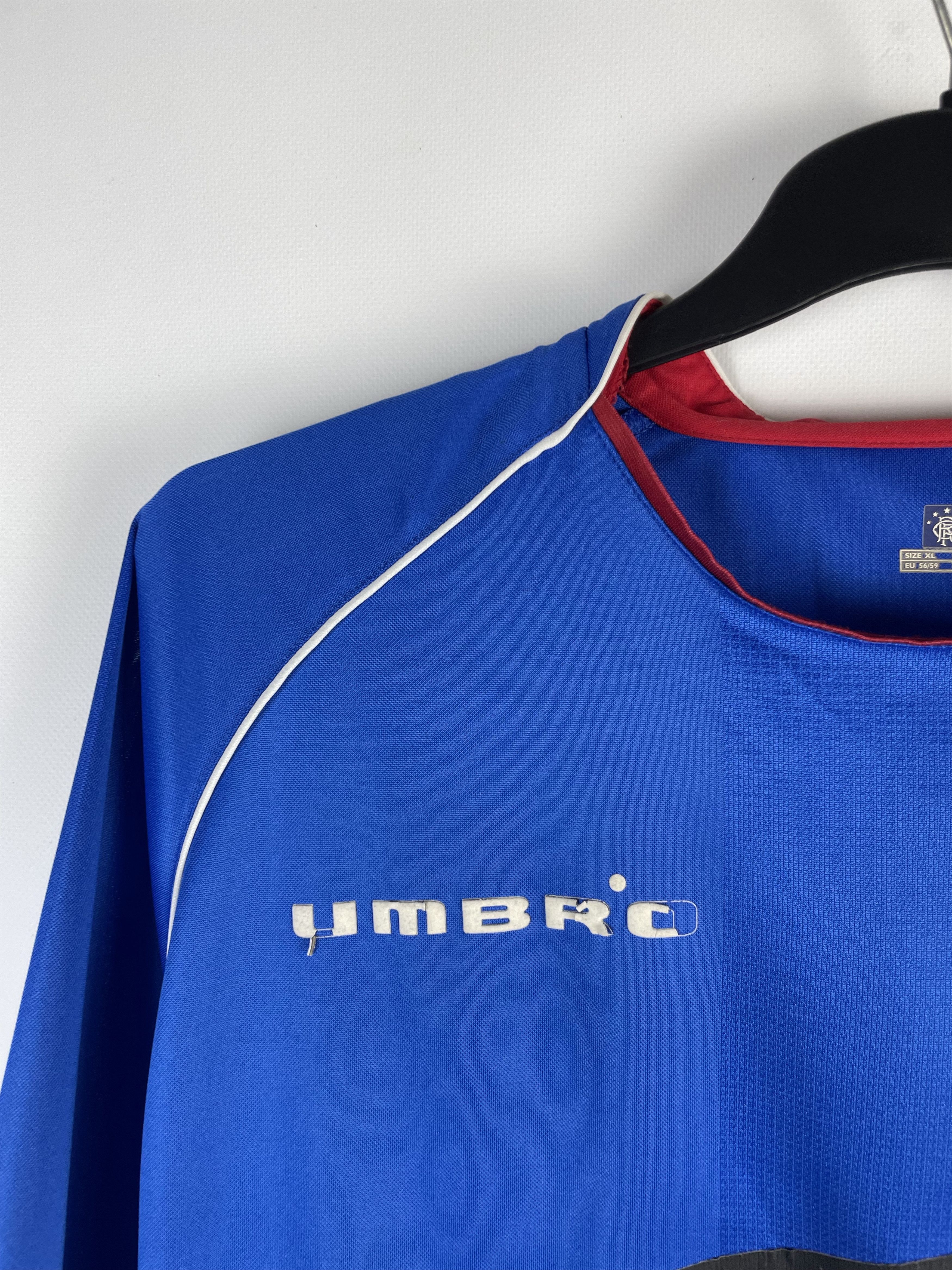 Umbro × Vintage Vintage Umbro Rangers soccer Jerseys Size US XL / EU 56 / 4 - 4 Thumbnail
