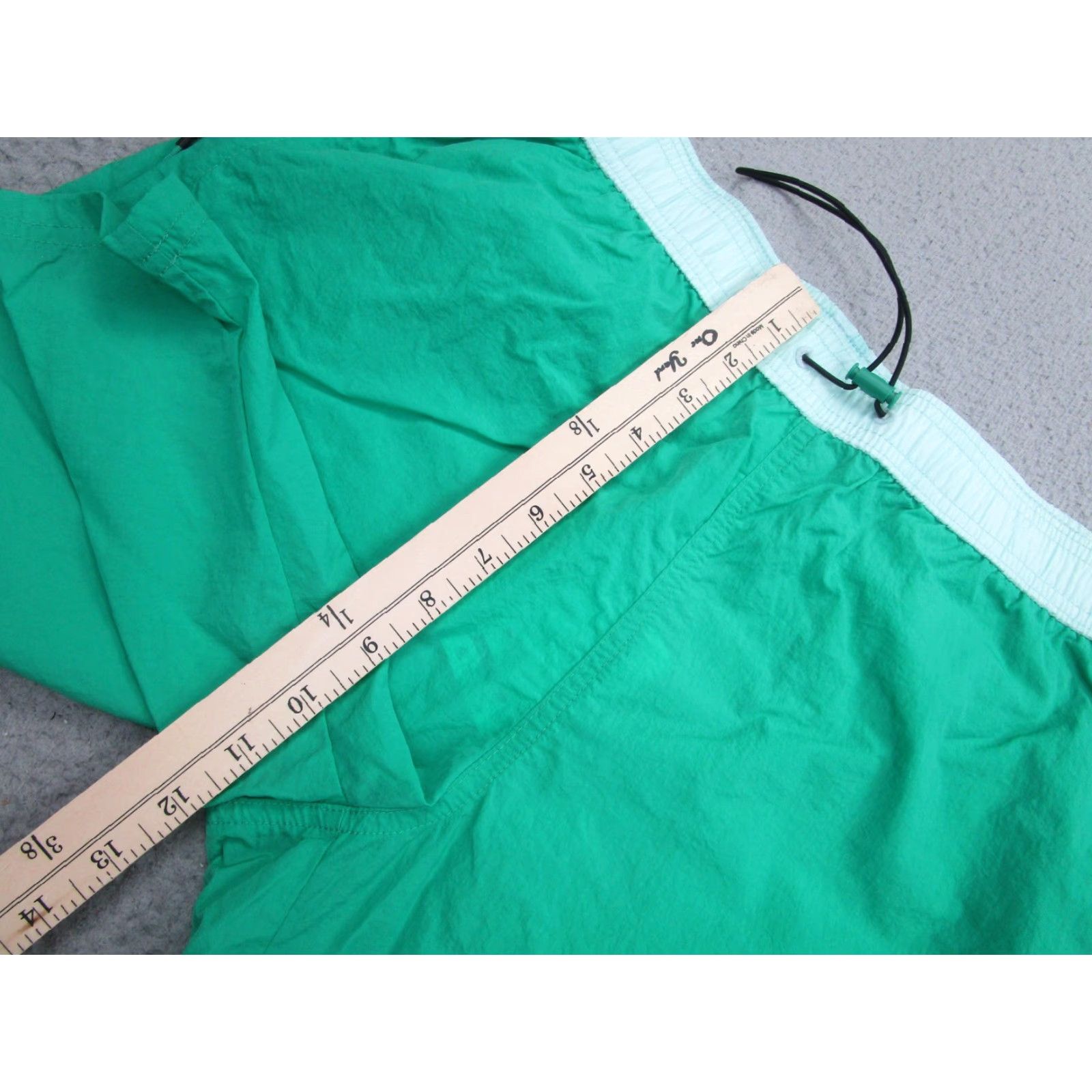Bonobos Bonobos Fielder Shorts Mens Small Green Nylon 9 Inch Inseam Drawstring Quick Dry Pockets Size US 29 - 7 Thumbnail