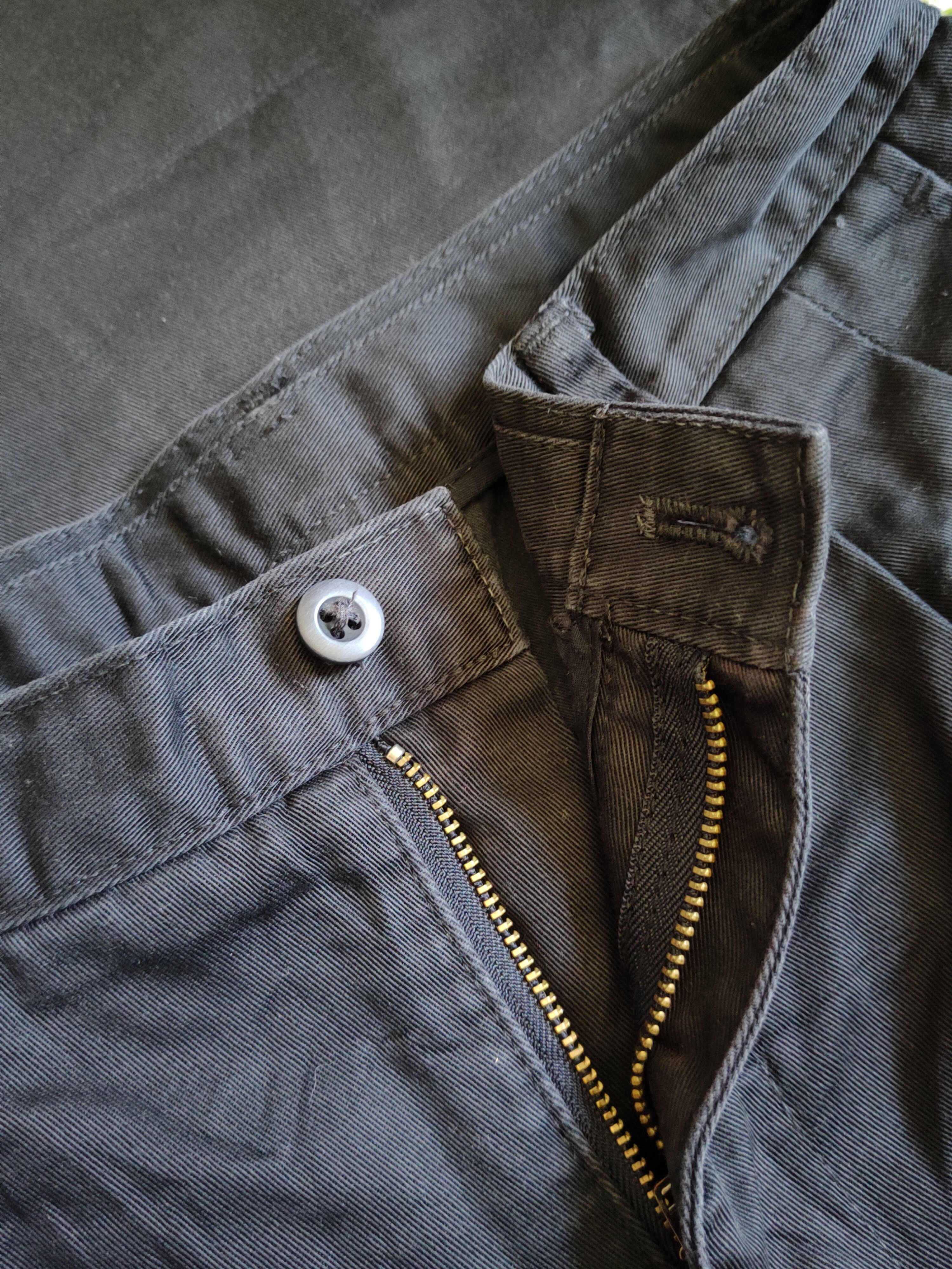 Japanese Brand Uniqlo Dark Blue vintage japan Casual cargo Pants #S1412 Size US 30 / EU 46 - 12 Thumbnail