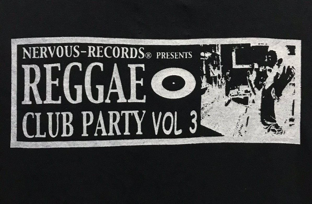 Band Tees Vintage Nervous Records Reggae Club Party Vol 3 Shirt Size US XL / EU 56 / 4 - 4 Thumbnail