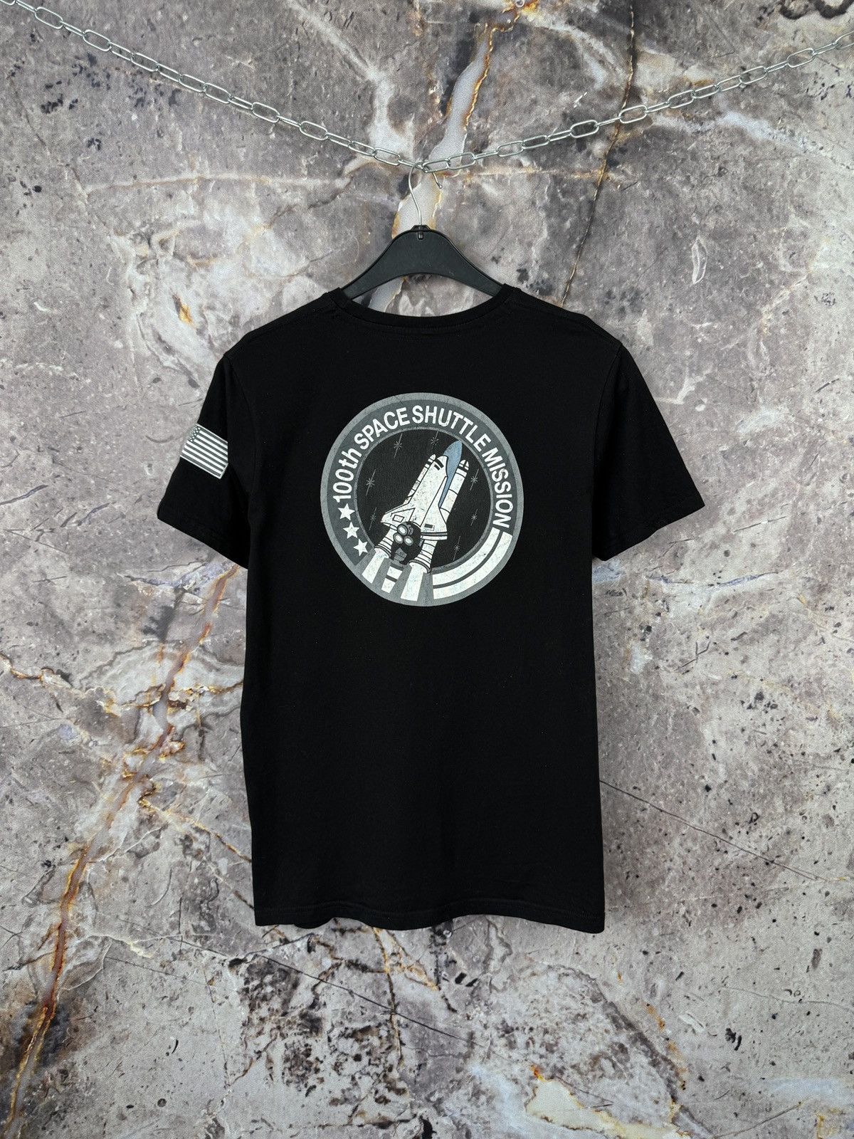 Alpha Industries × NASA Men’s Alpha Industries NASA T-Shirt Streetwear Size Medium Size US M / EU 48-50 / 2 - 9 Thumbnail