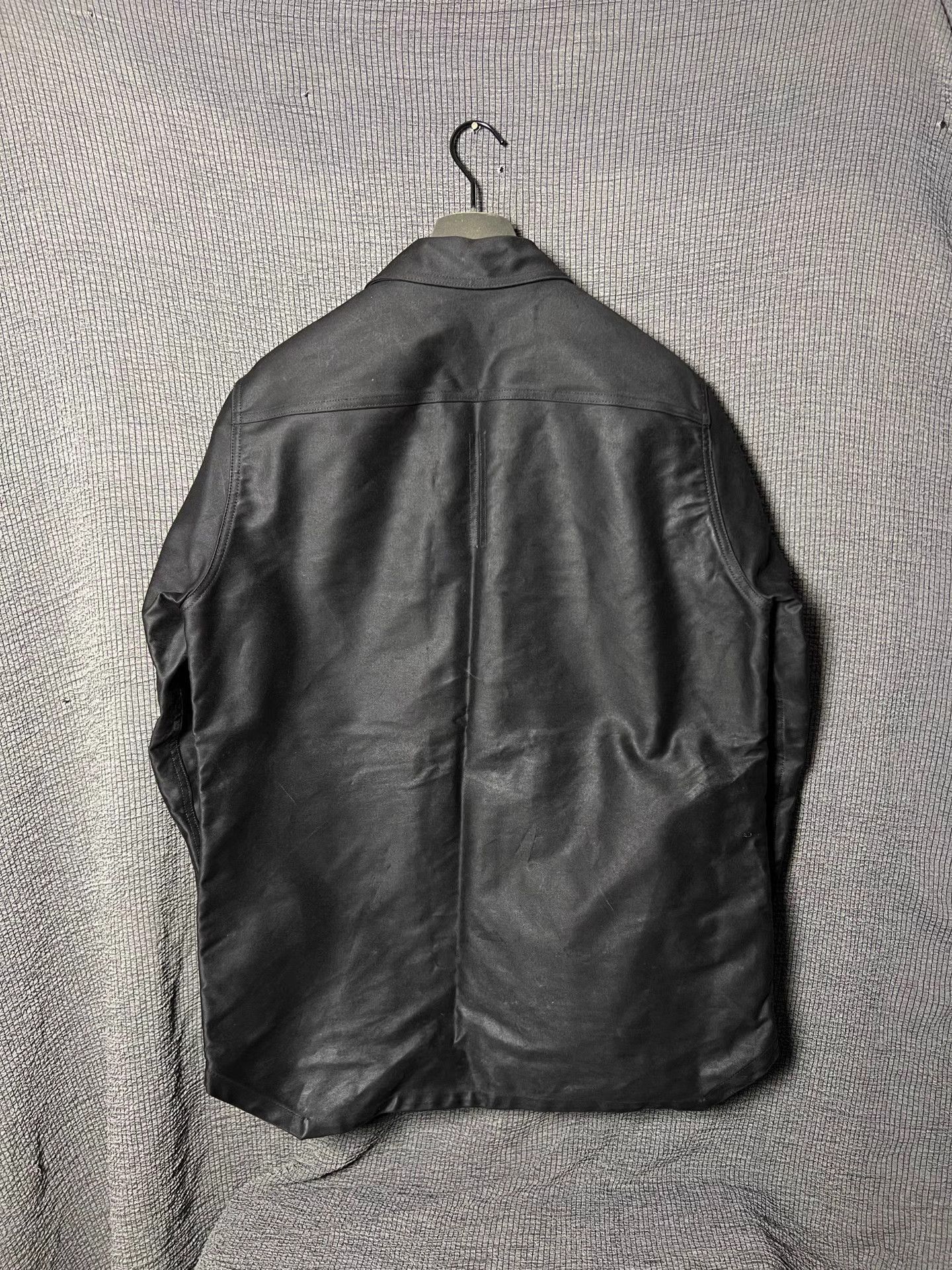 Rick Owens Rick Owens satin heavy cotton work shirt Size US M / EU 48-50 / 2 - 4 Thumbnail