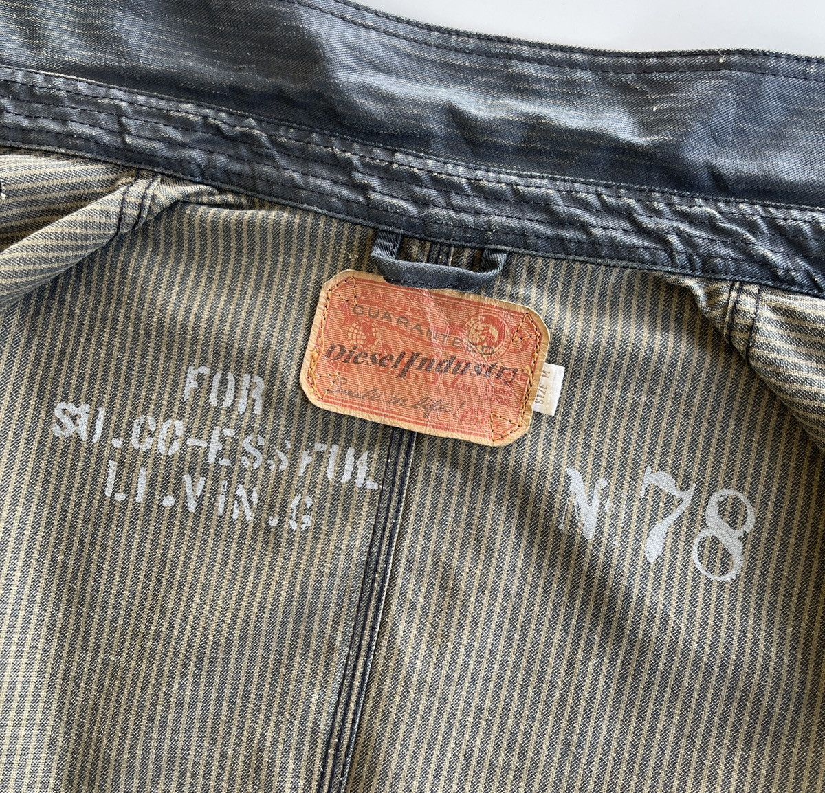 Diesel Diesel Sanforized Denim Workers Chore Jacket Size US M / EU 48-50 / 2 - 13 Thumbnail