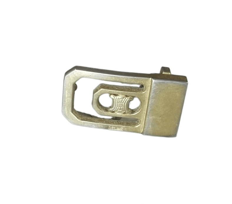 Celine Final💥 Drop Celine Anchor (Snap-On) Buckle Leather Belt Size ONE SIZE - 2 Thumbnail