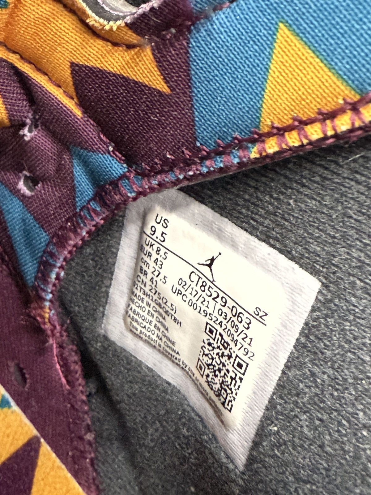 Jordan Brand Jordan 6 Retro Bordeaux Size US 9.5 / EU 42-43 - 6 Thumbnail