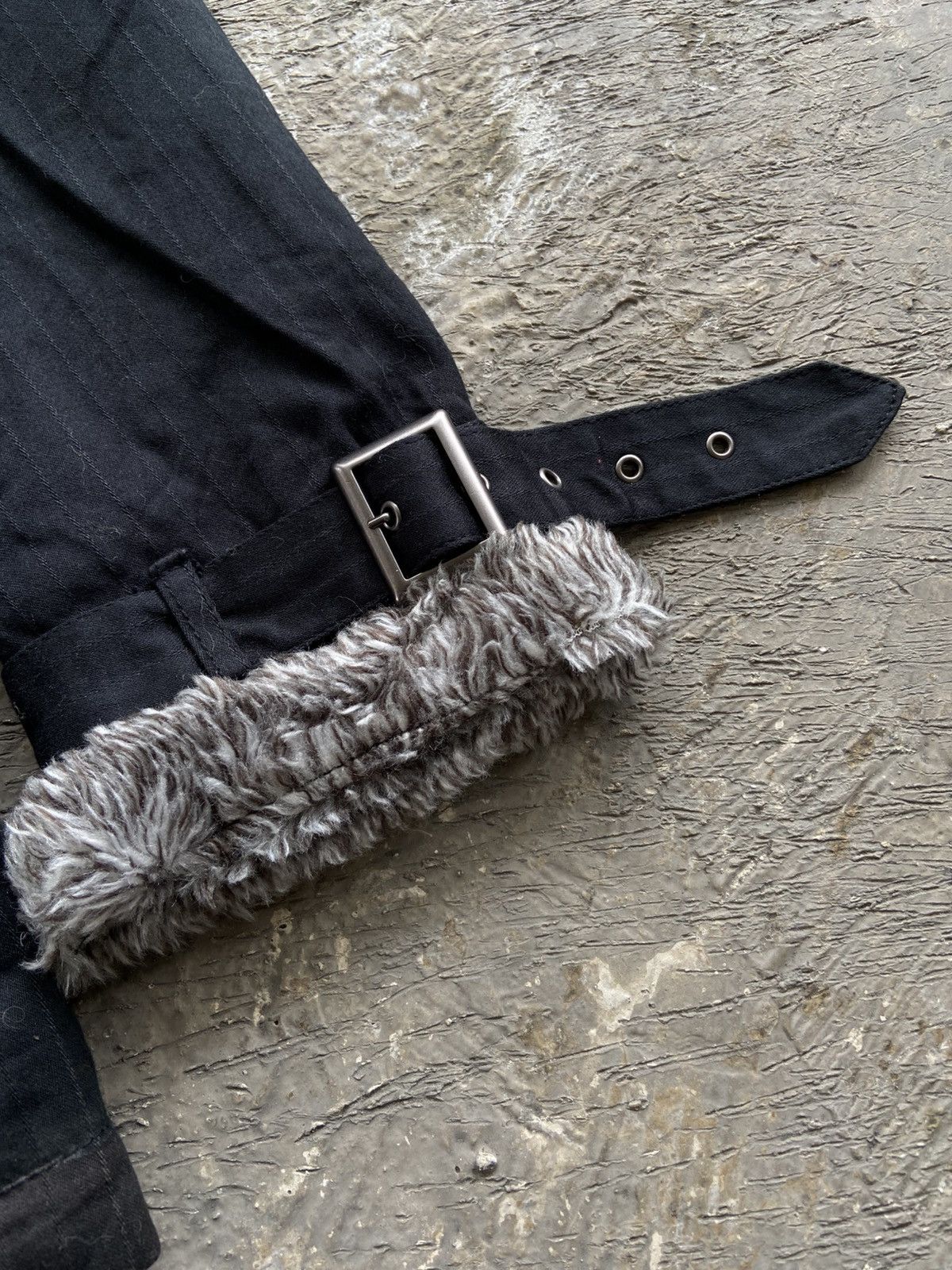 Isamu Katayama Backlash 2000s Spinash - Vkei Apocalypse Style Trim Fur Jacket Size US L / EU 52-54 / 3 - 14 Thumbnail