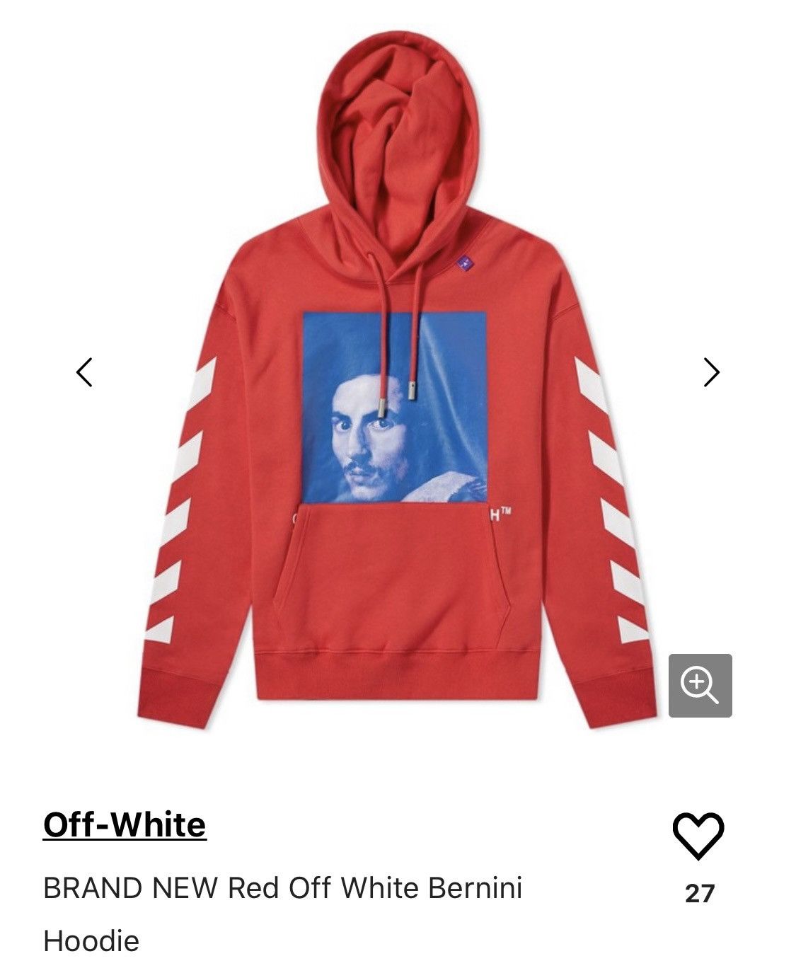 off-white bernini  hoodie