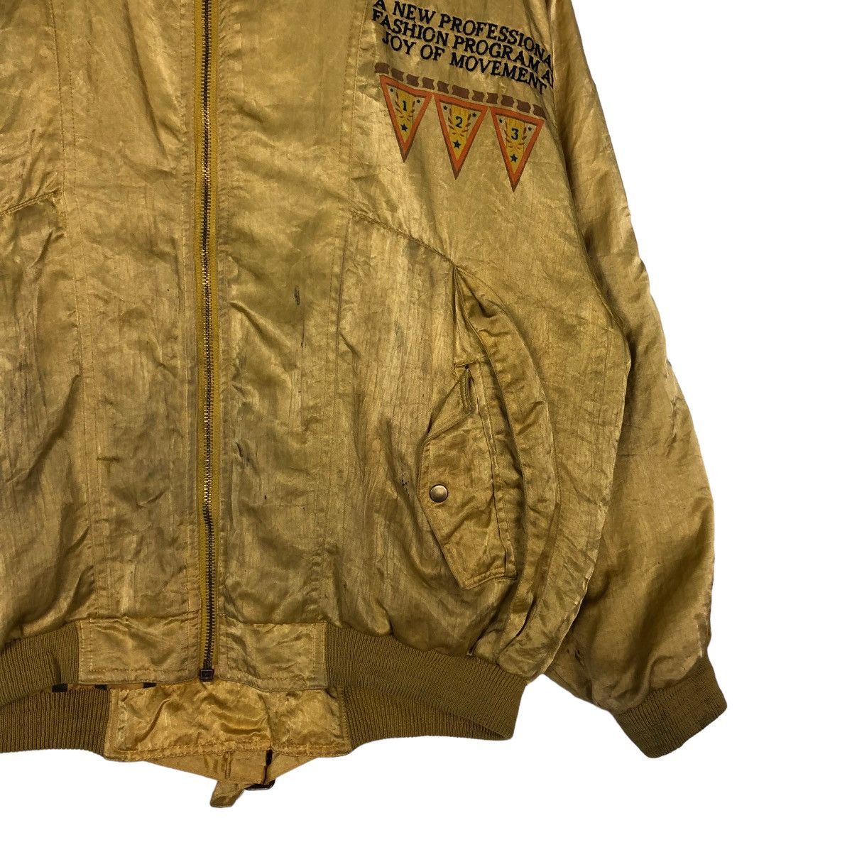 Japanese Brand × Vintage 📌VINTAGE BOMBER JACKET BREE-ZEE BIG LOGO JAPAN Size US M / EU 48-50 / 2 - 10 Thumbnail