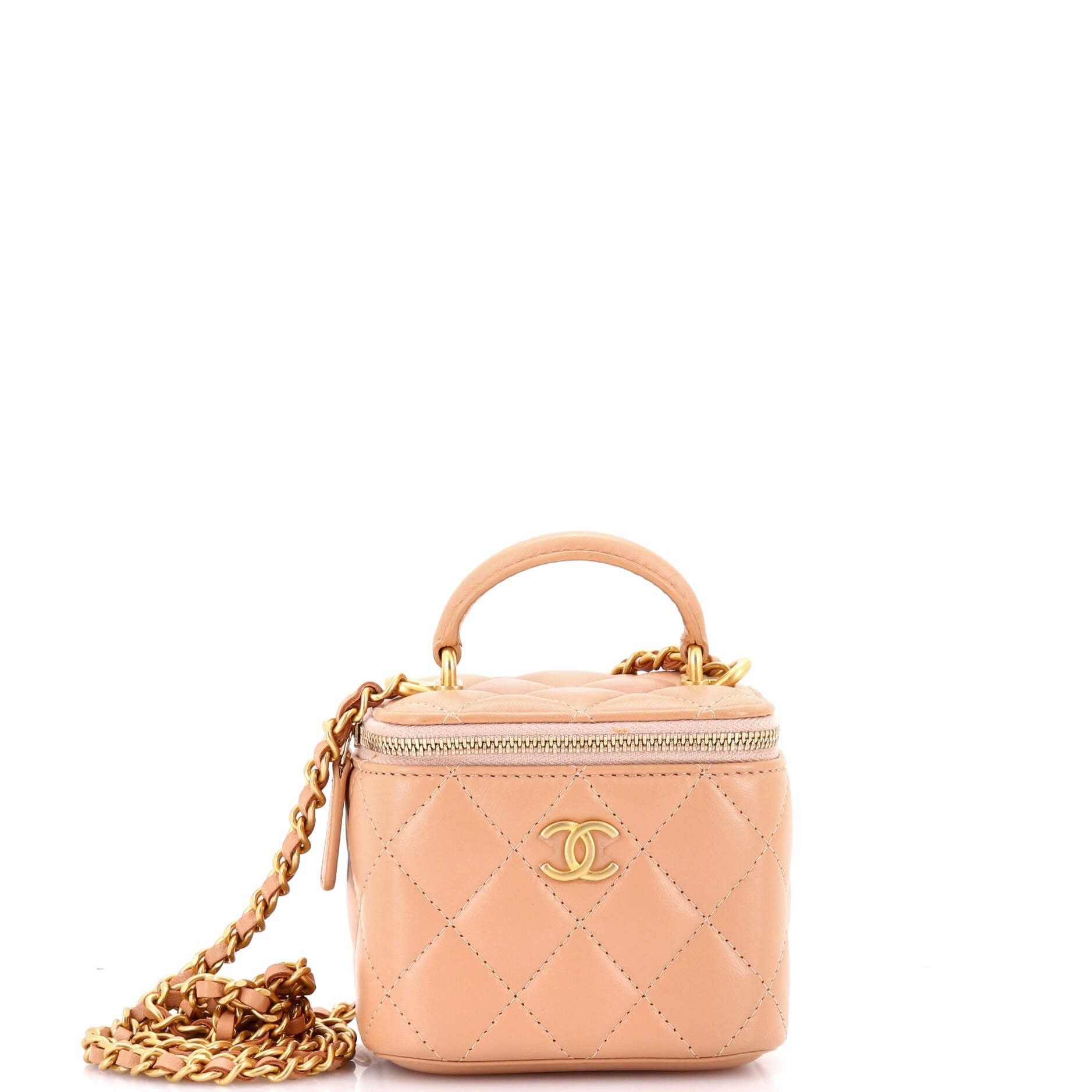 Chanel Classic Top Handle Vanity Case with Chain Size ONE SIZE - 1 Thumbnail