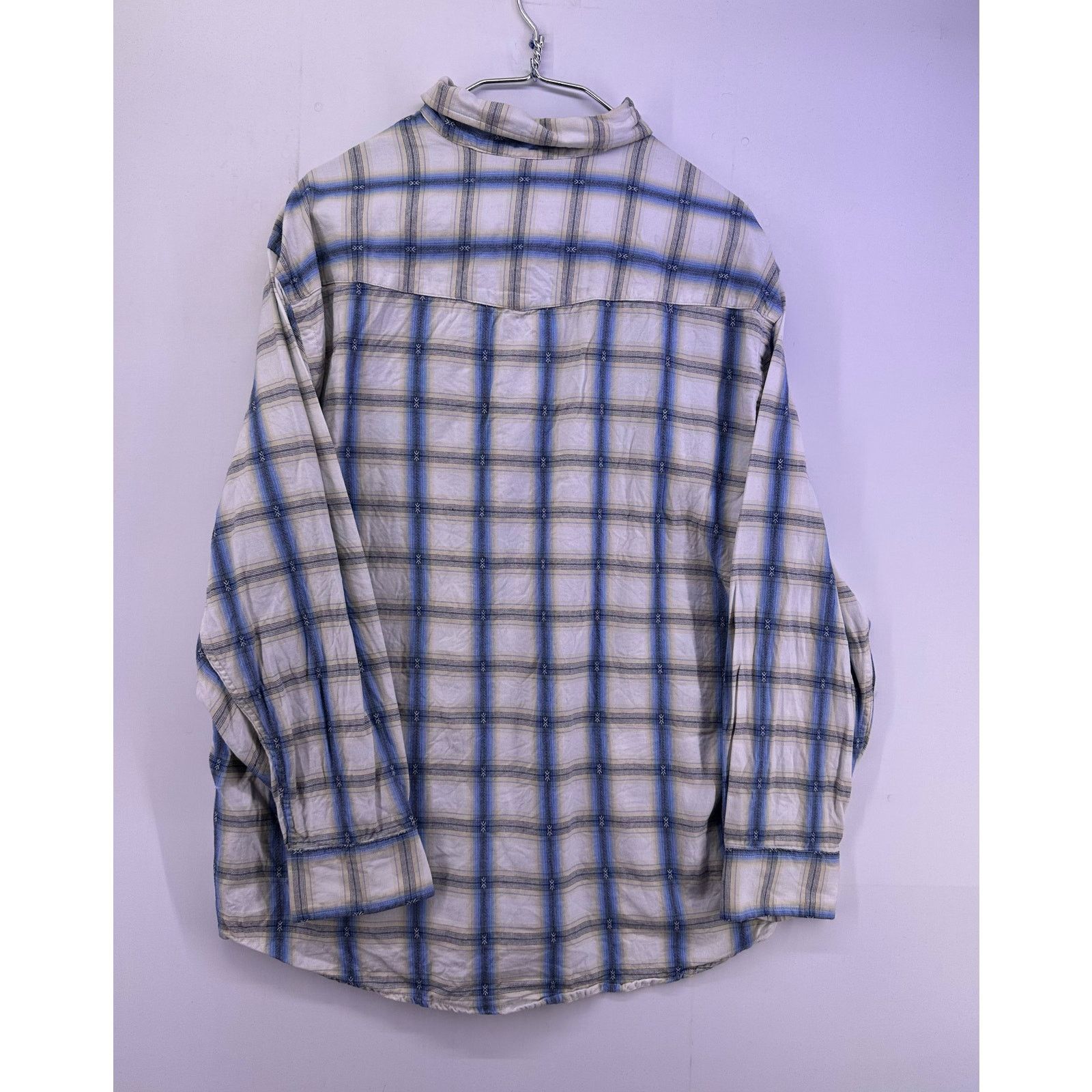 Orvis Orvis Western Shirt Blue/White Button Down Shirt Size XL Size US XL / EU 56 / 4 - 10 Thumbnail