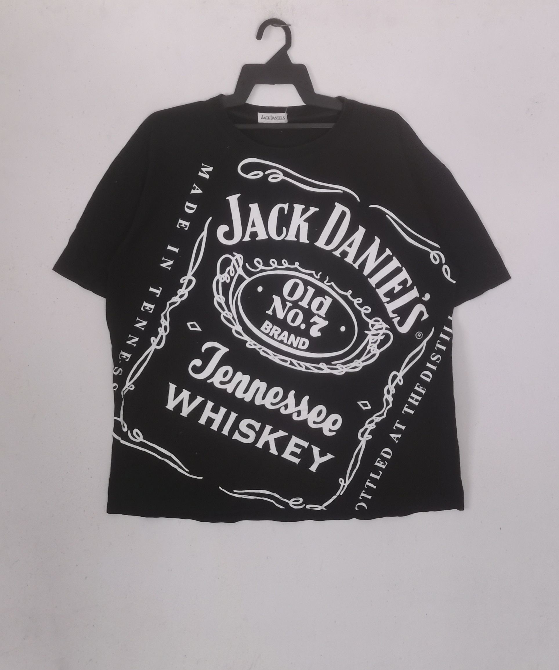 Vintage Rare vintage Jack Daniels t-shirt full print black colour Size US L / EU 52-54 / 3 - 1 Thumbnail