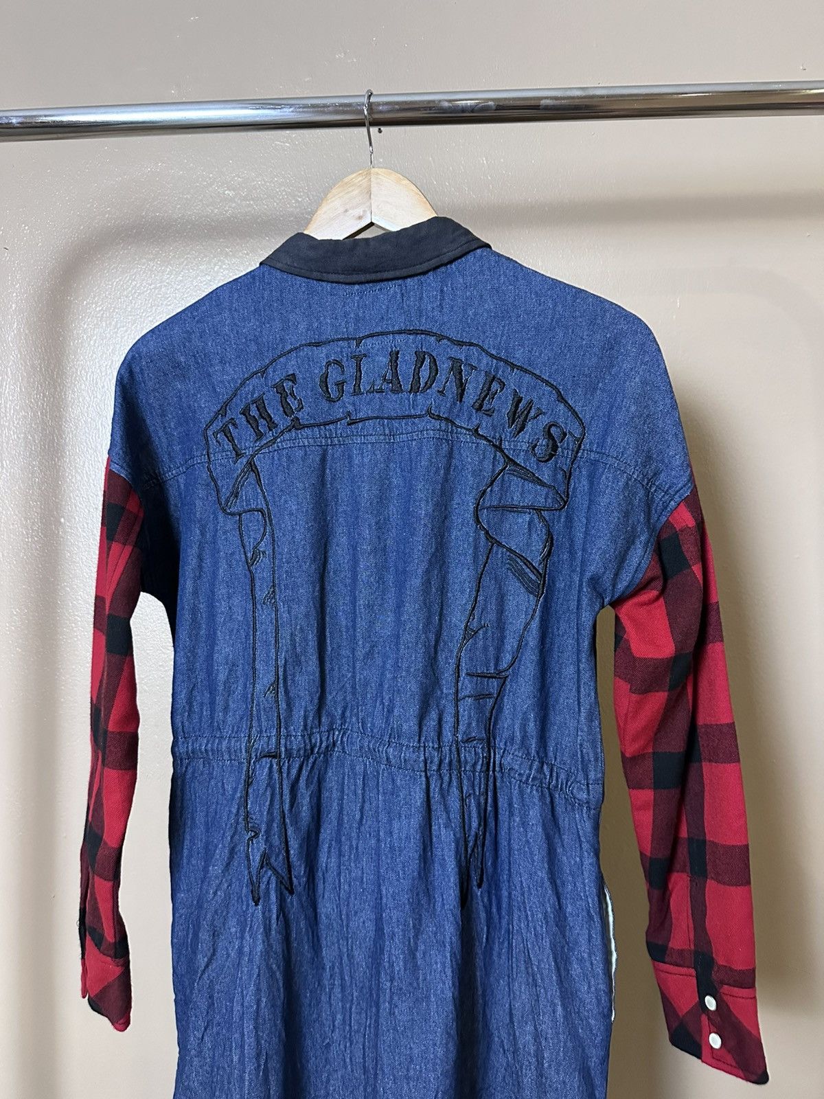 If Six Was Nine × Japanese Brand × Vintage Glad News Punk Dress Size ONE SIZE - 8 Thumbnail