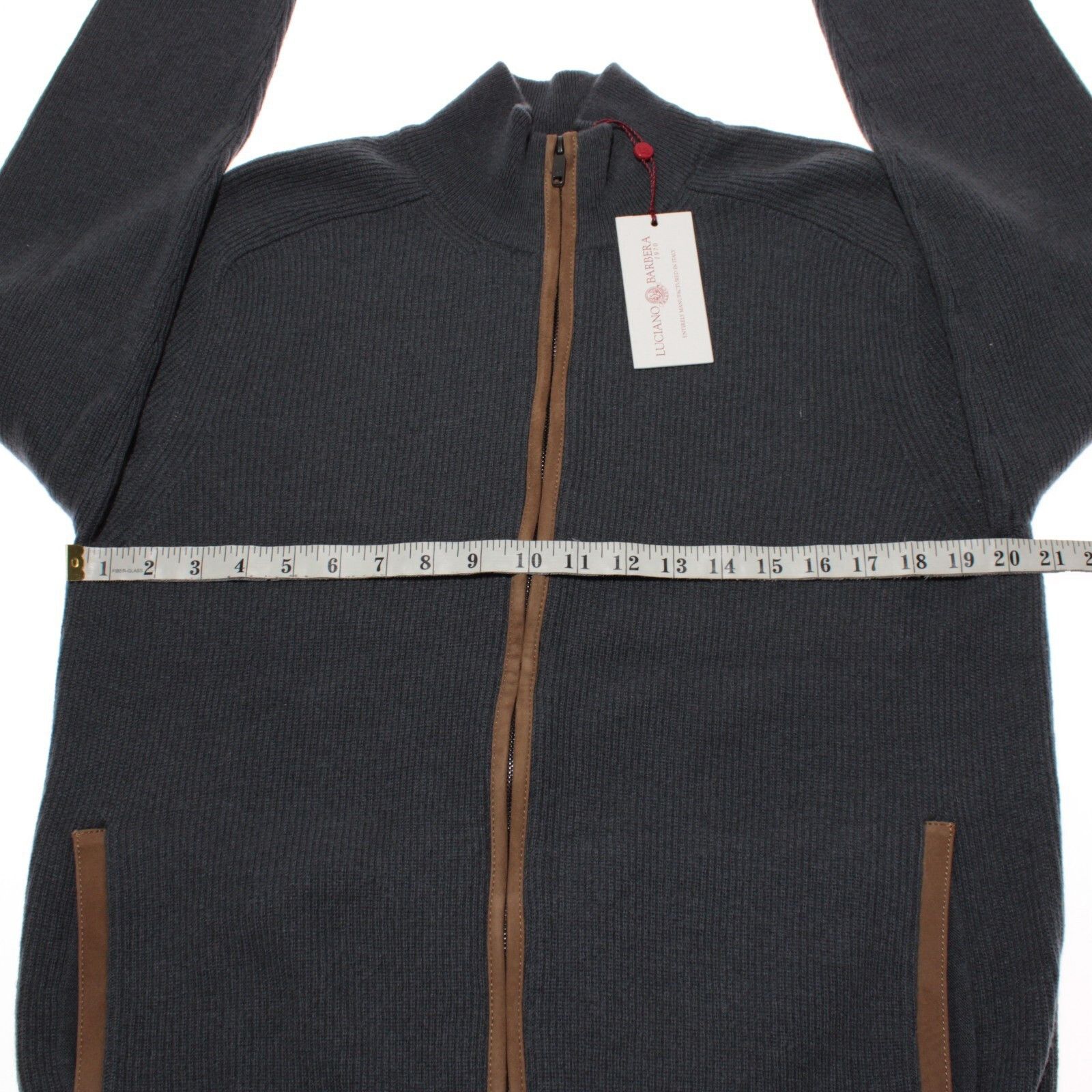 Luciano Barbera Luciano Barbera Sweater Size US M in Gray Size US M / EU 48-50 / 2 - 6 Thumbnail