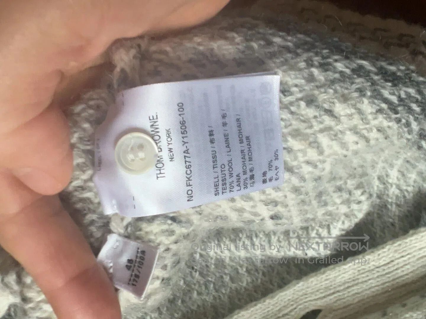 Thom Browne thom browne fair isle knit cardigan. Size US M / EU 48-50 / 2 - 4 Thumbnail