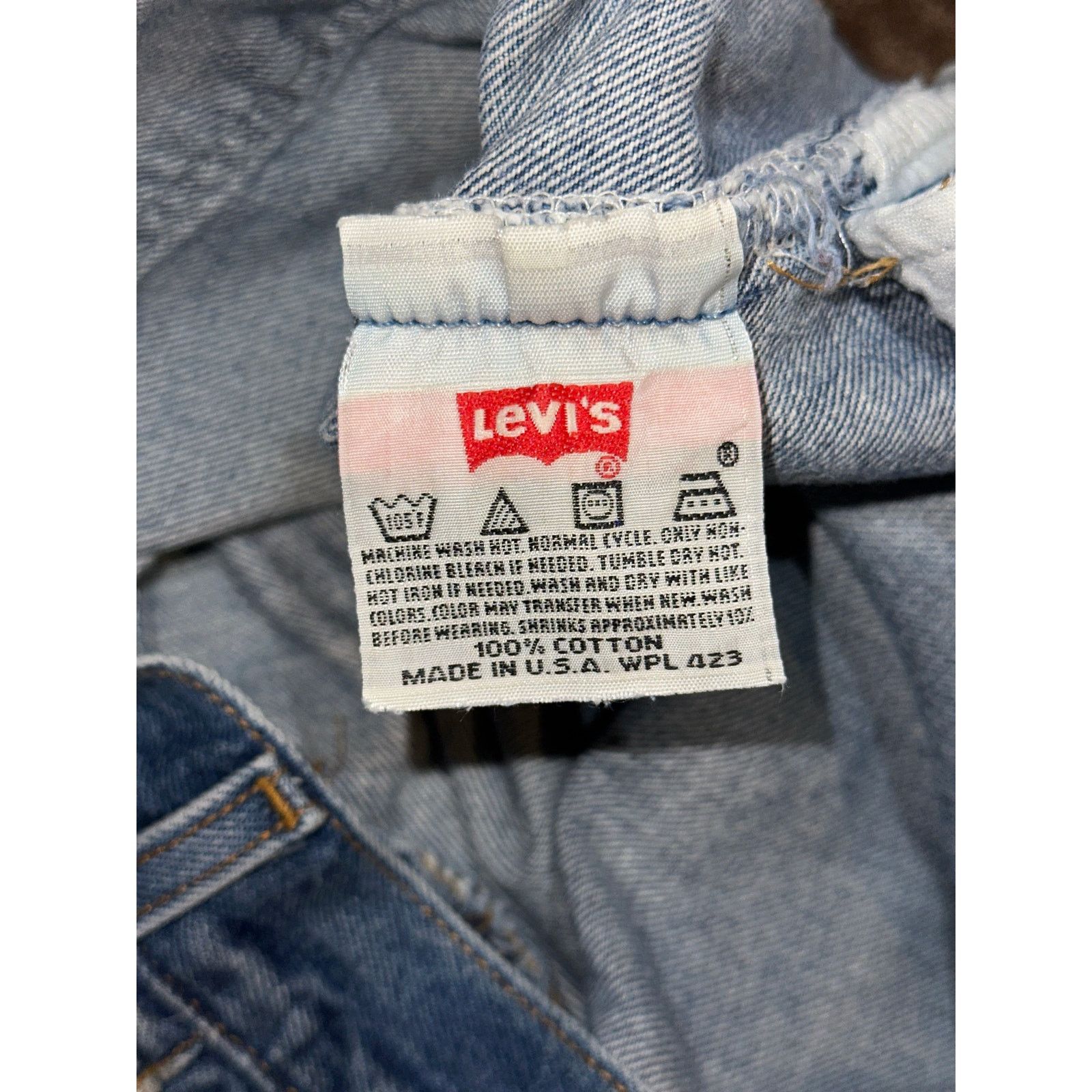Levi's Levi’s 501 Jeans USA Made Blue Denim Straight Leg W40 L32 Size US 40 / EU 56 - 4 Thumbnail