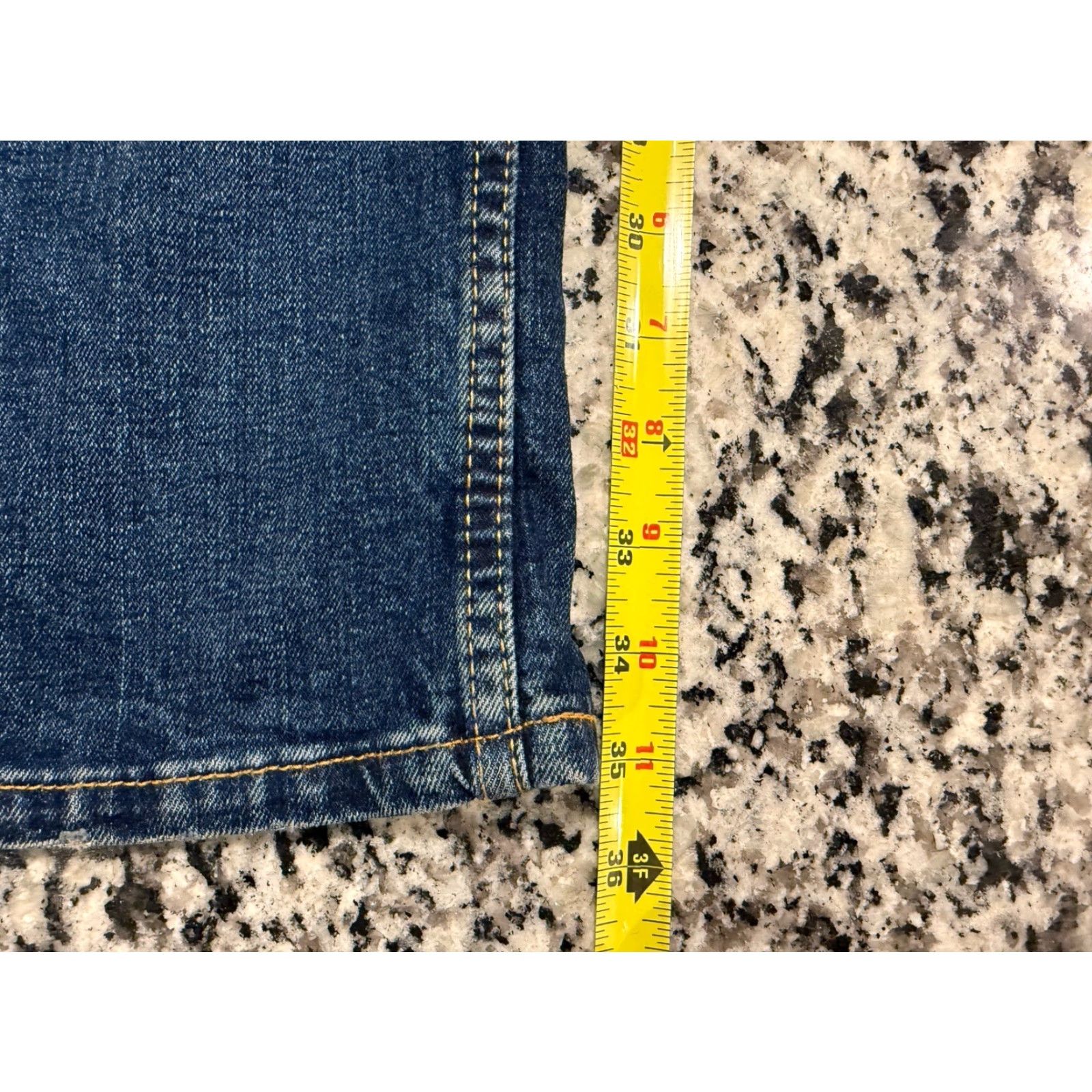 Levi's Levi's Jeans Slim Bootcut Denim 100% Cotton Dark Wash 34x35 Blue Mens Size US 34 / EU 50 - 2 Thumbnail