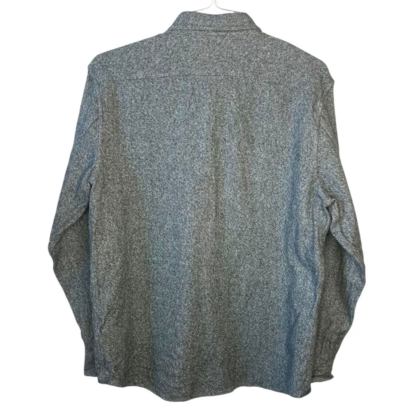 Grayers VINTAGE Crayers Heritage Flannels Shirt Men's Long Sleeve Button Up Large Gray Cotton Flannel Herringbone Pocket Button-Down Size US L / EU 52-54 / 3 - 3 Thumbnail