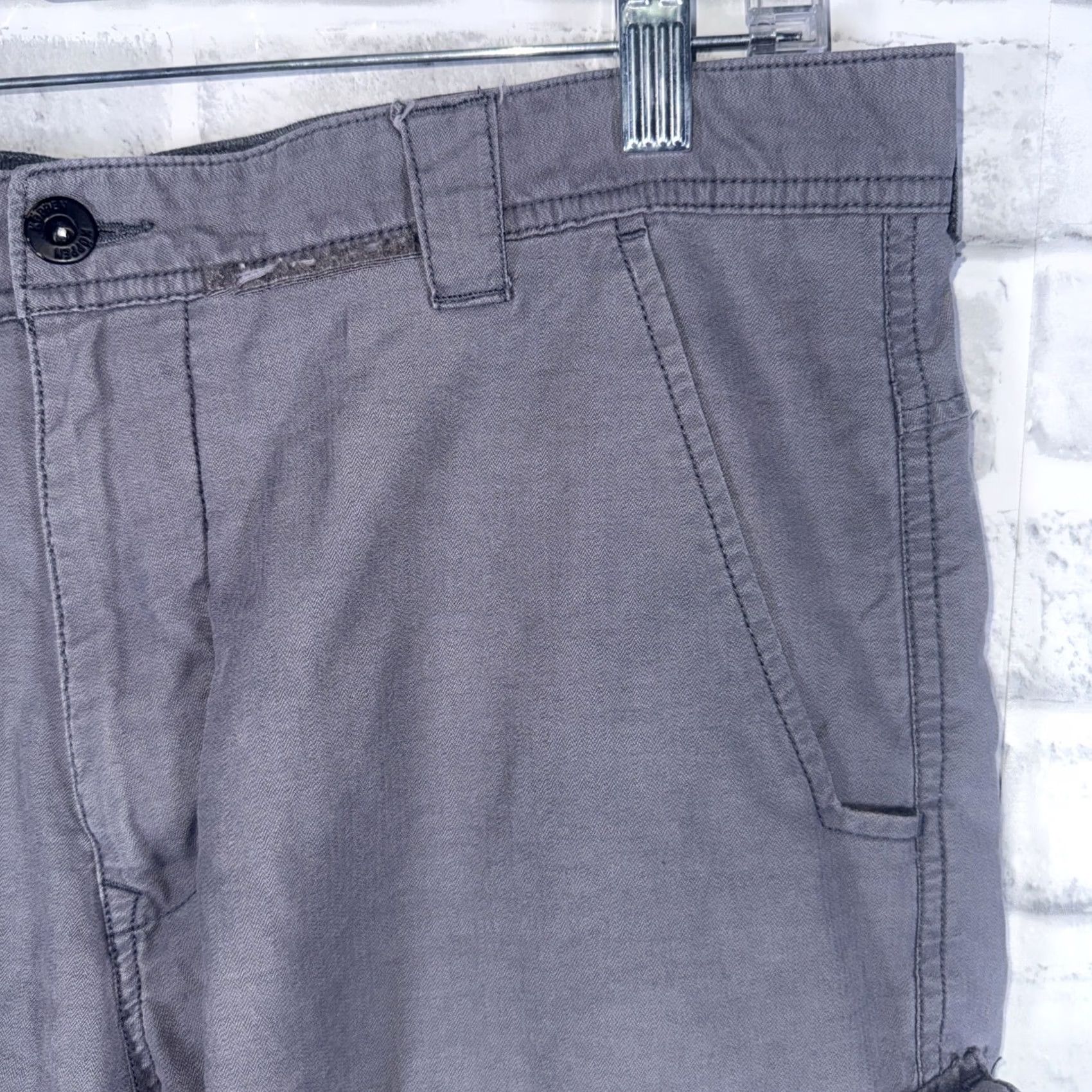 Vintage Köppen Pants Cargo Hiking Gray Mens 34x31 Size Size US 34 / EU 50 - 2 Thumbnail