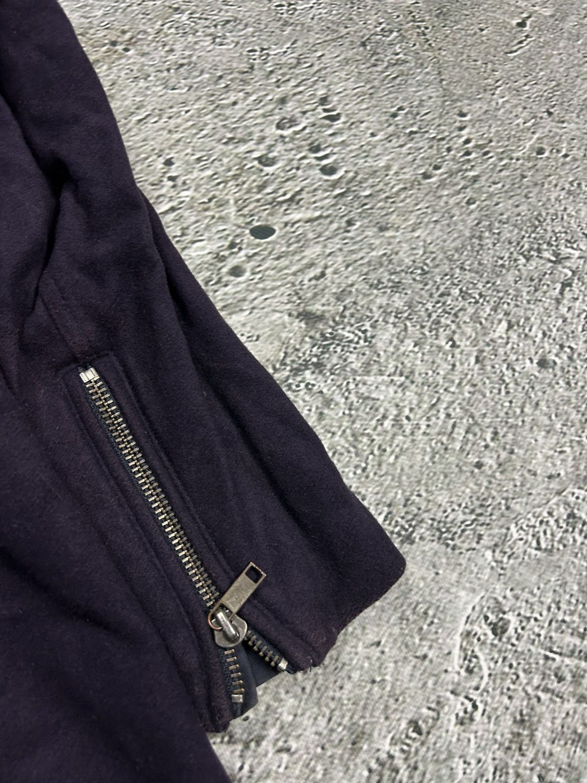Diesel × Vintage Diesel coat purple Y2K wool cashmere blend vintage Size US S / EU 44-46 / 1 - 10 Thumbnail