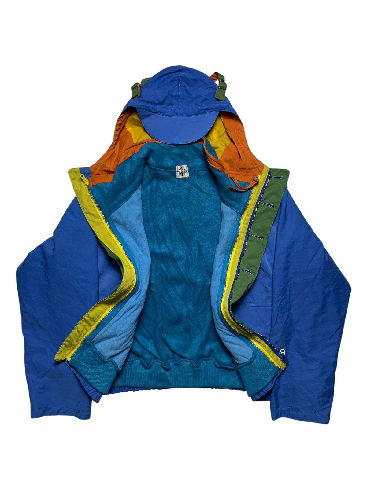 BIGI 1990’sMens Bigi - Riri Zip Survival Technical Outdoor Jacket Size US XL / EU 56 / 4 - 4 Thumbnail