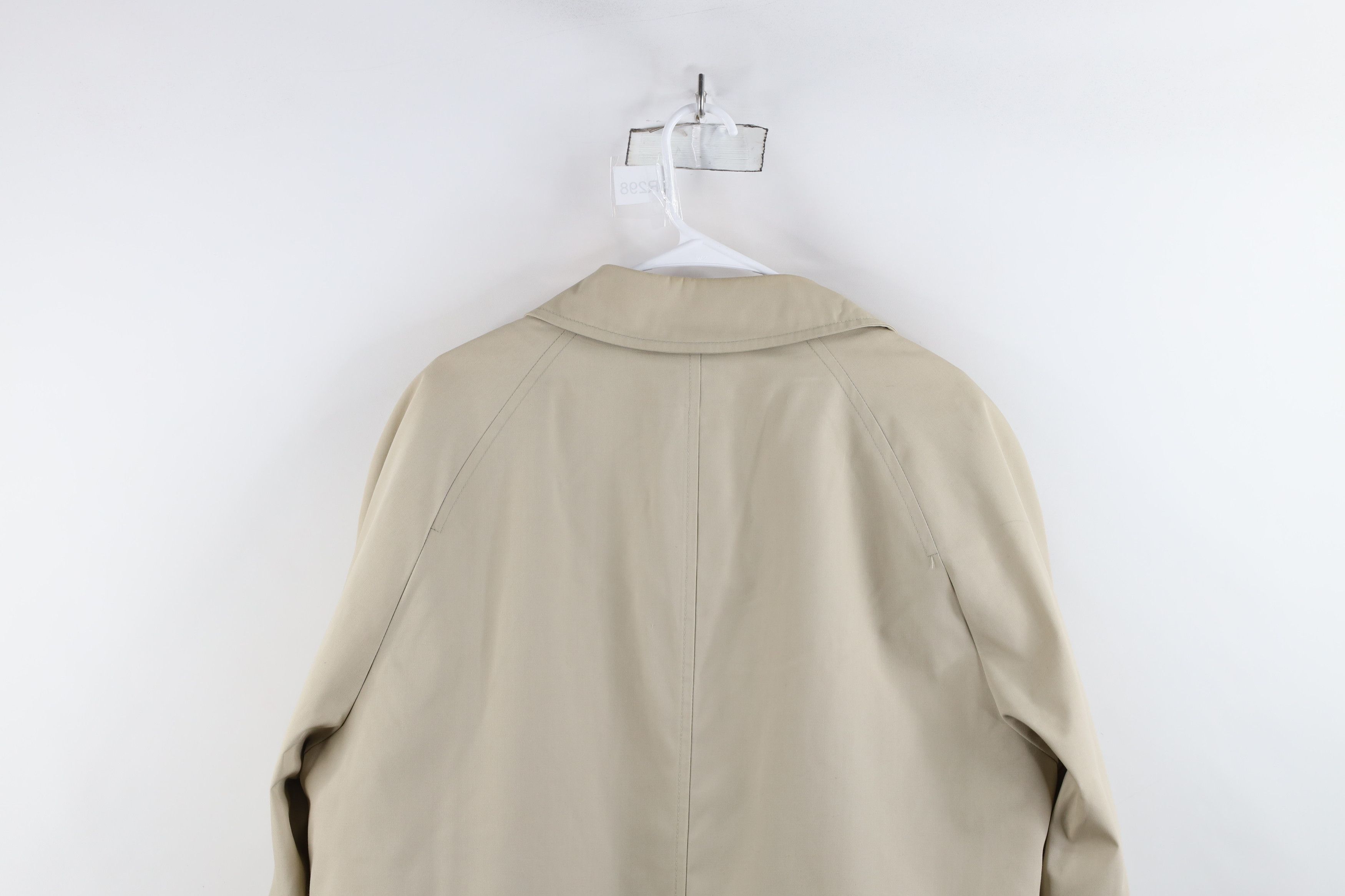 Vintage Vintage 70s Streetwear Button Trench Coat Rain Jacket USA Size US XL / EU 56 / 4 - 13 Thumbnail