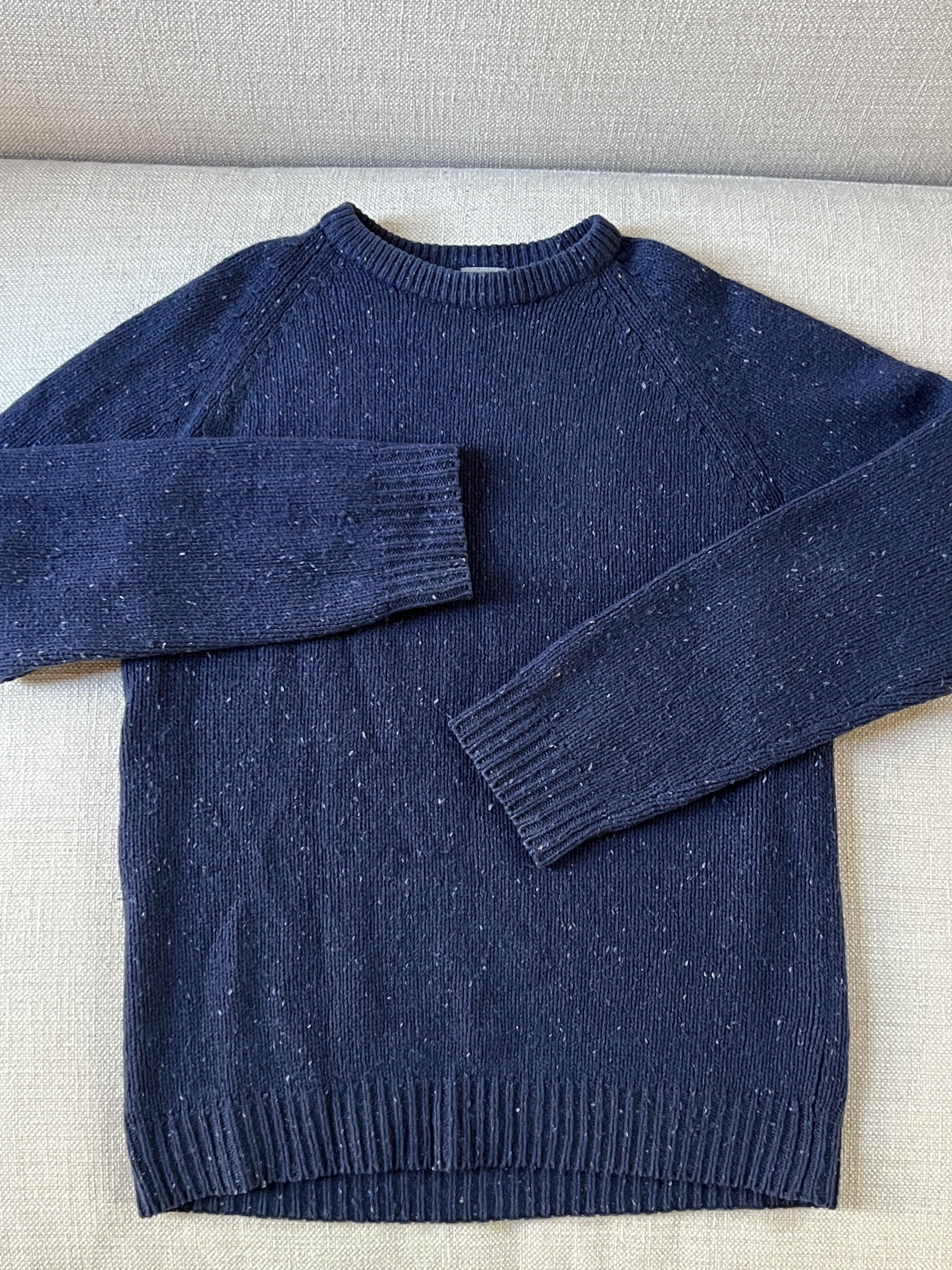 Carhartt Carhartt Anglistic Sweater • Navy Blue Heather • Speckled Size US M / EU 48-50 / 2 - 7 Thumbnail