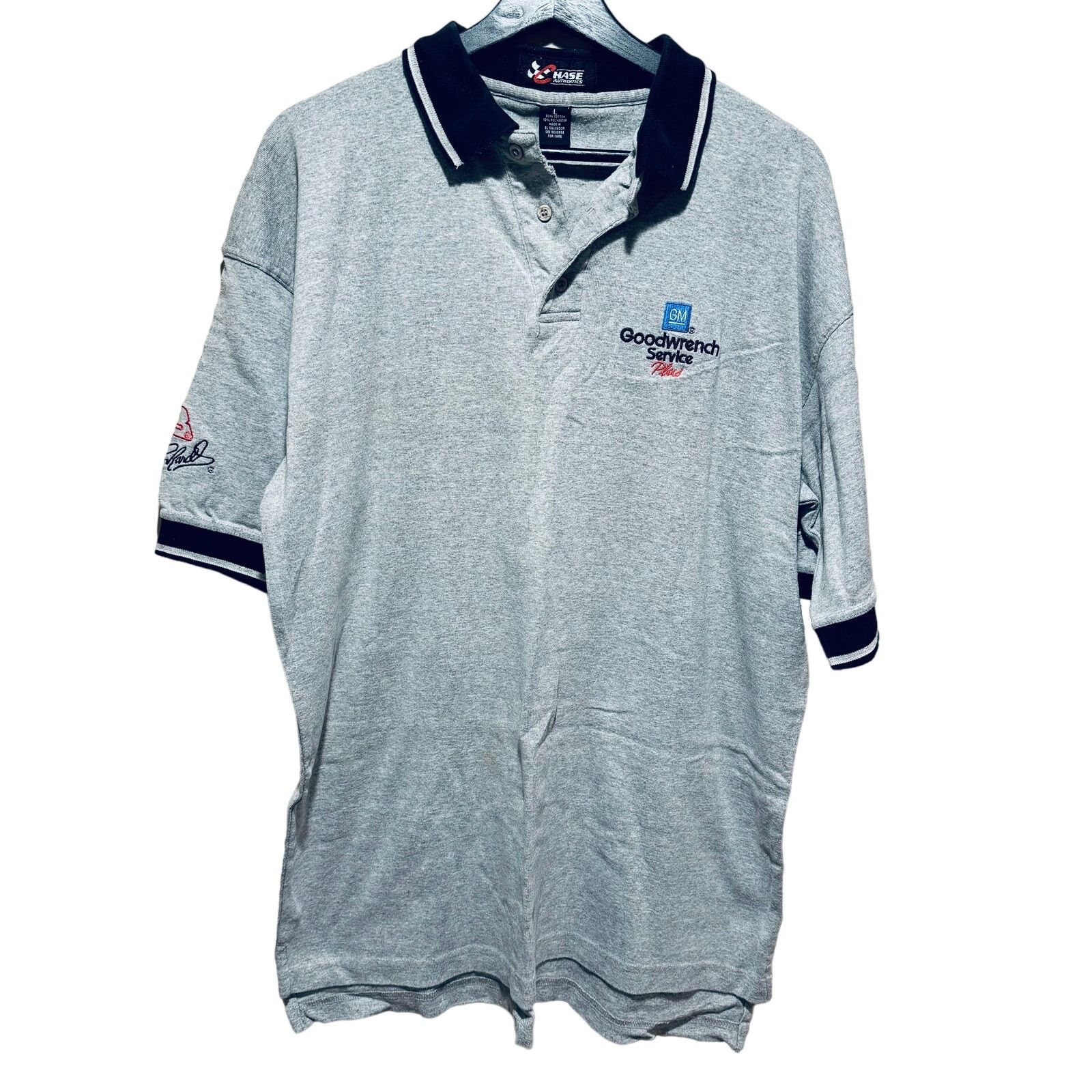 Chase Authentics Vintage Dale Earnhardt Goodwrench Polo Shirt Size US L / EU 52-54 / 3 - 1 Thumbnail