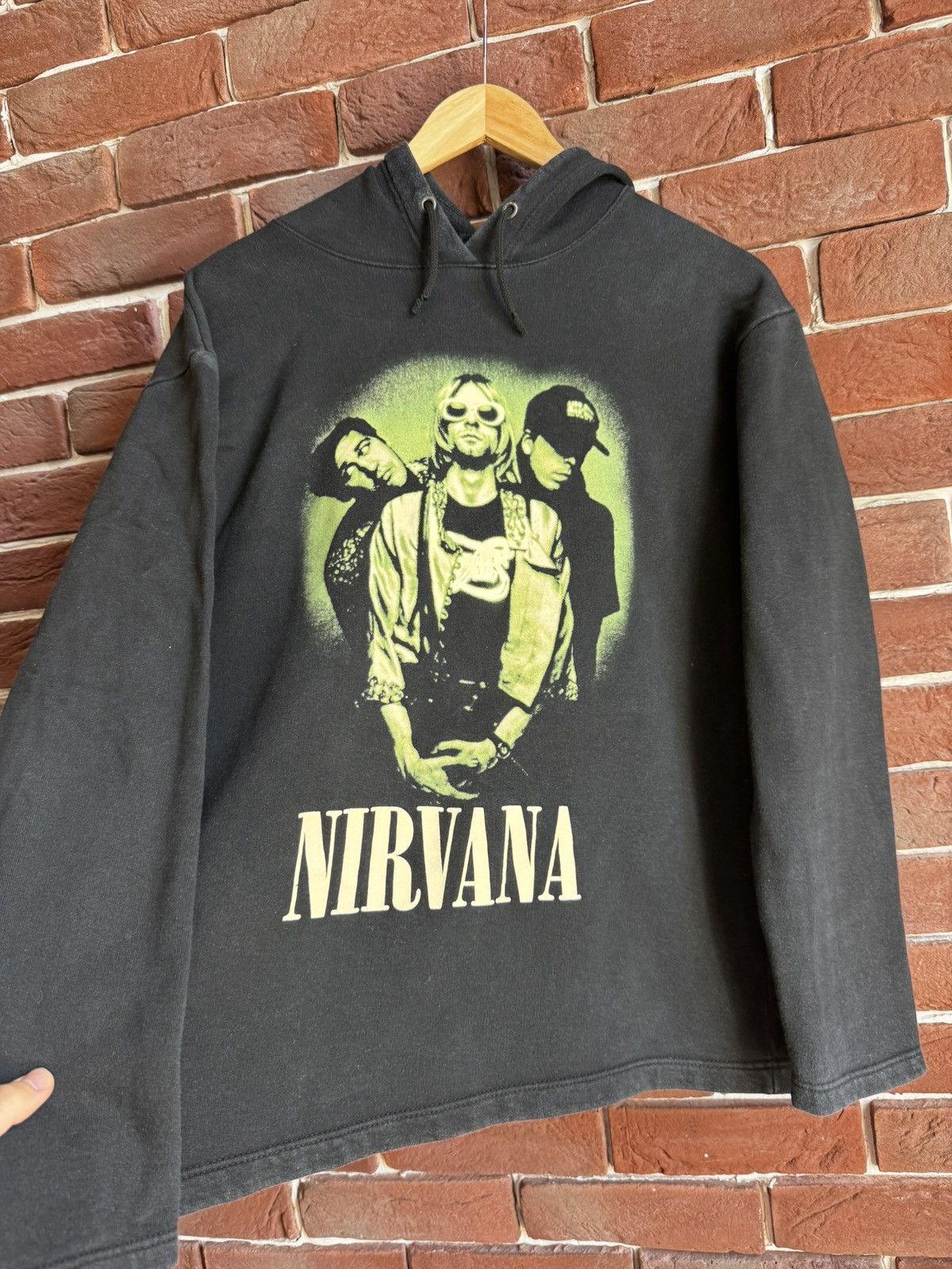 Band Tees Rare Vintage Kurt Cobain Nirvana Hoodie Grunge Band Hype 90s Size US M / EU 48-50 / 2 - 5 Thumbnail
