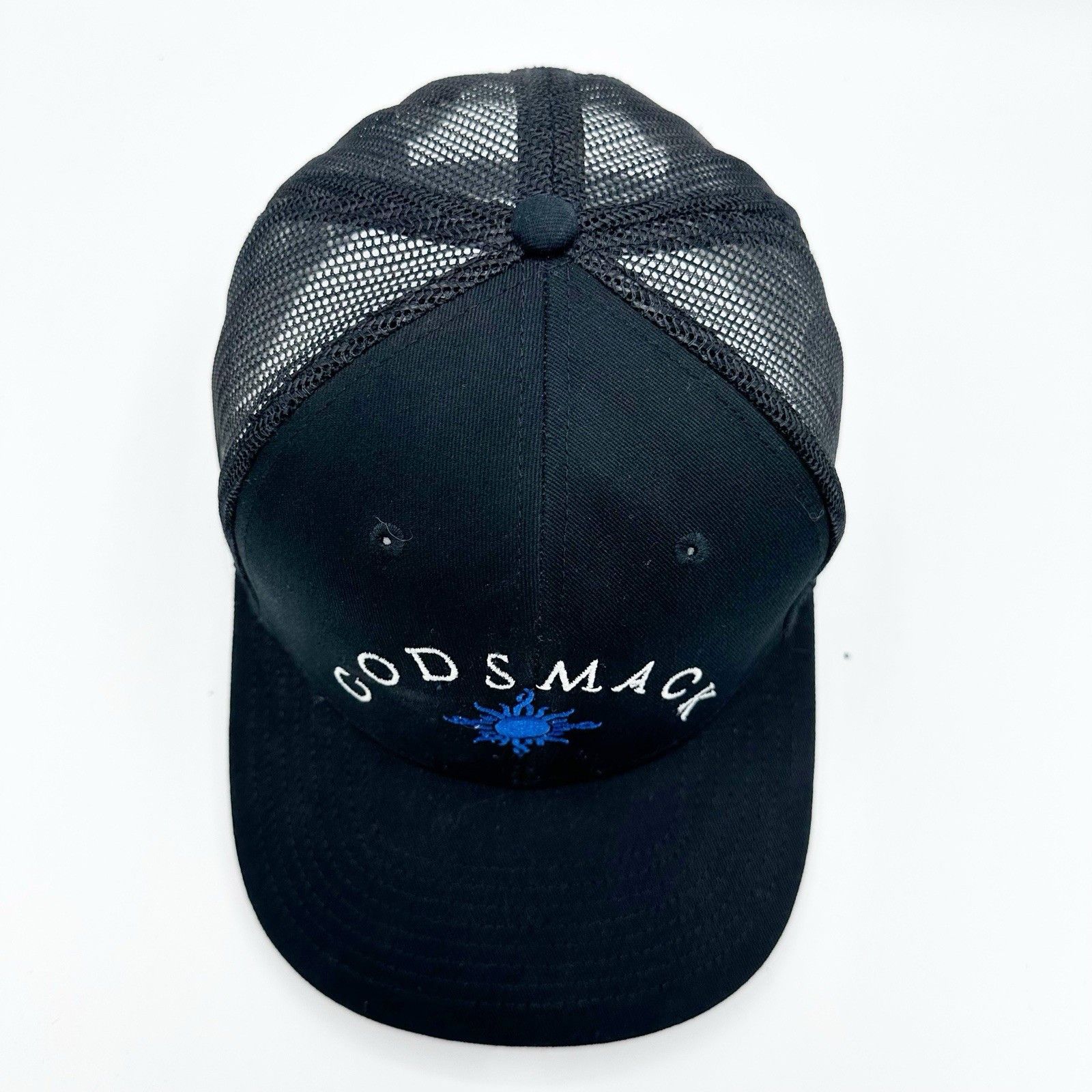 The Game GODSMACK Music Band Embroidered Snapback Mesh Trucker Hat Size ONE SIZE - 7 Thumbnail