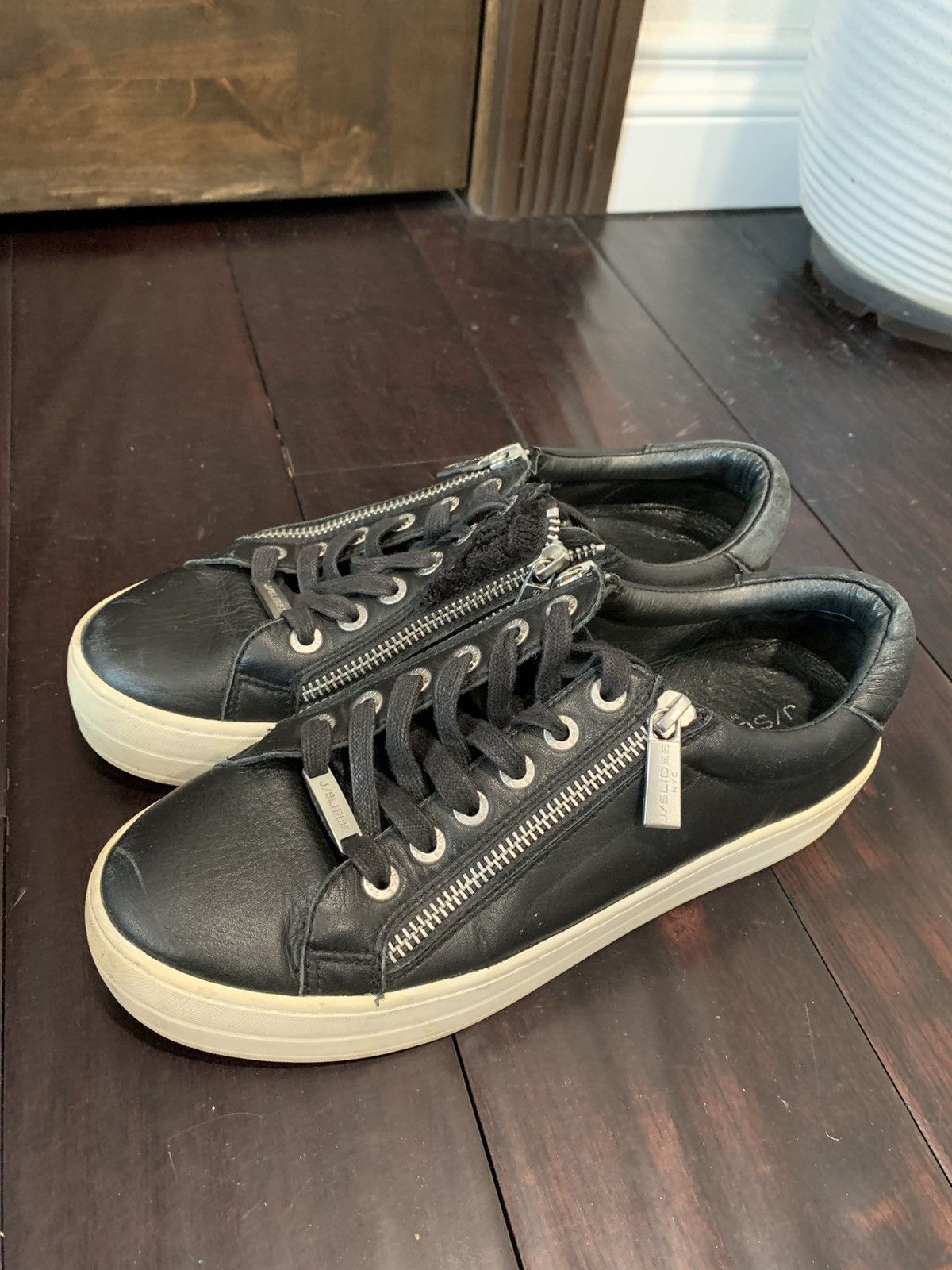 J/Slides j/slides zipup shoes Size US 8 / EU 41 - 1 Thumbnail