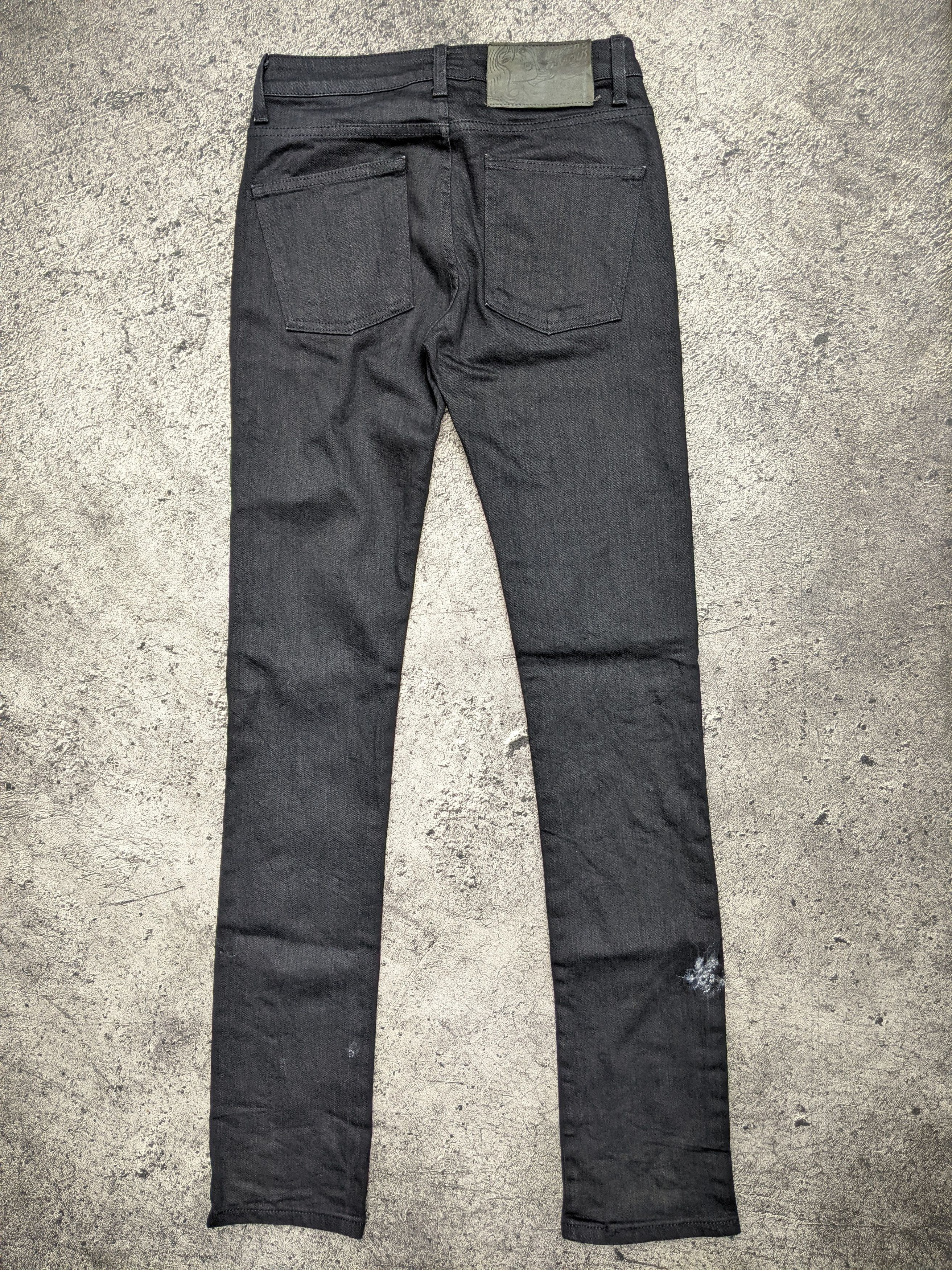 Naked & Famous Skinny Guy Black Denim Size US 30 / EU 46 - 4 Thumbnail