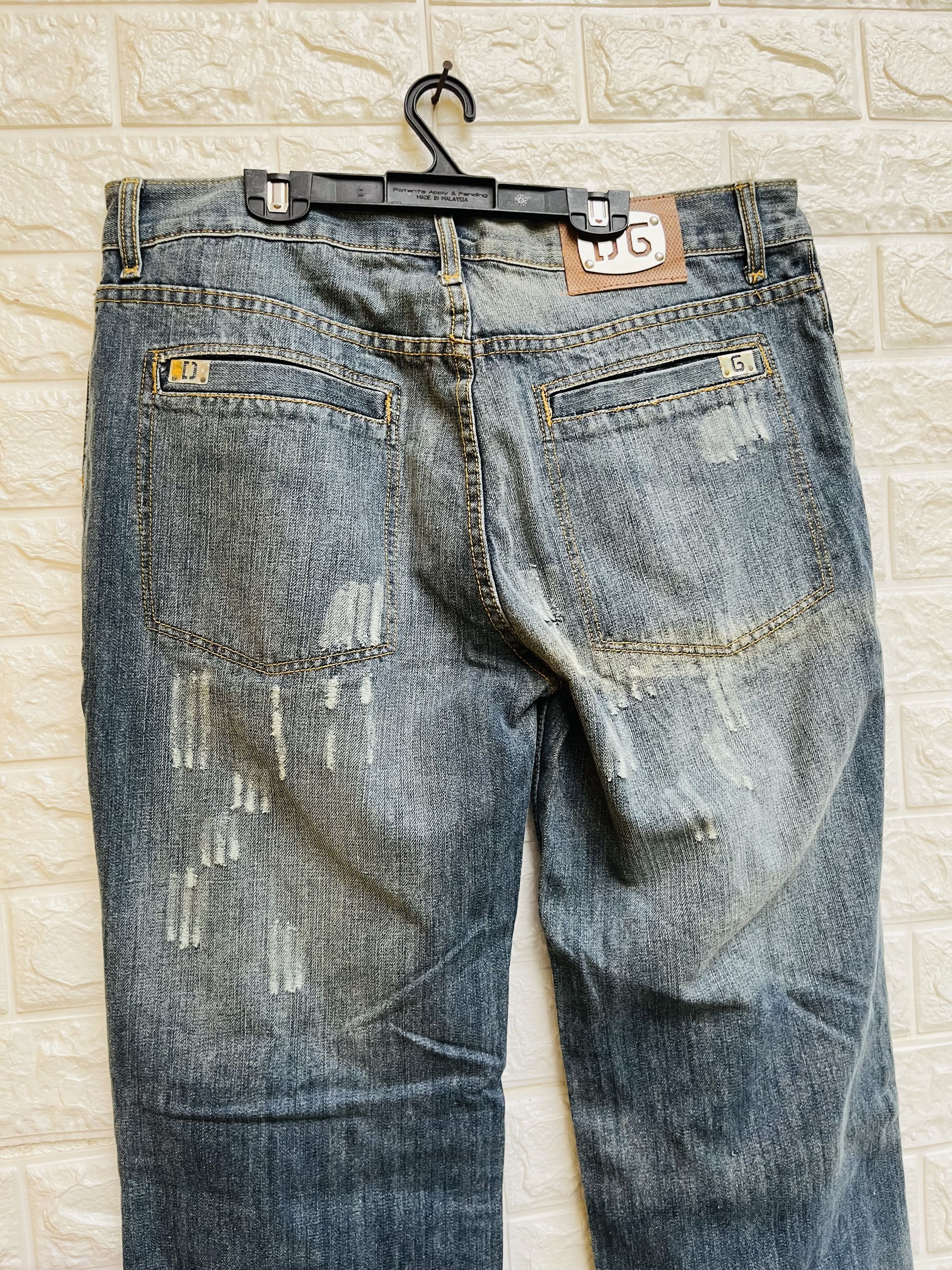 Dolce & Gabbana Vintage Dolce & Gabbana Distressed Designer Fashion Style Size US 35 - 8 Thumbnail